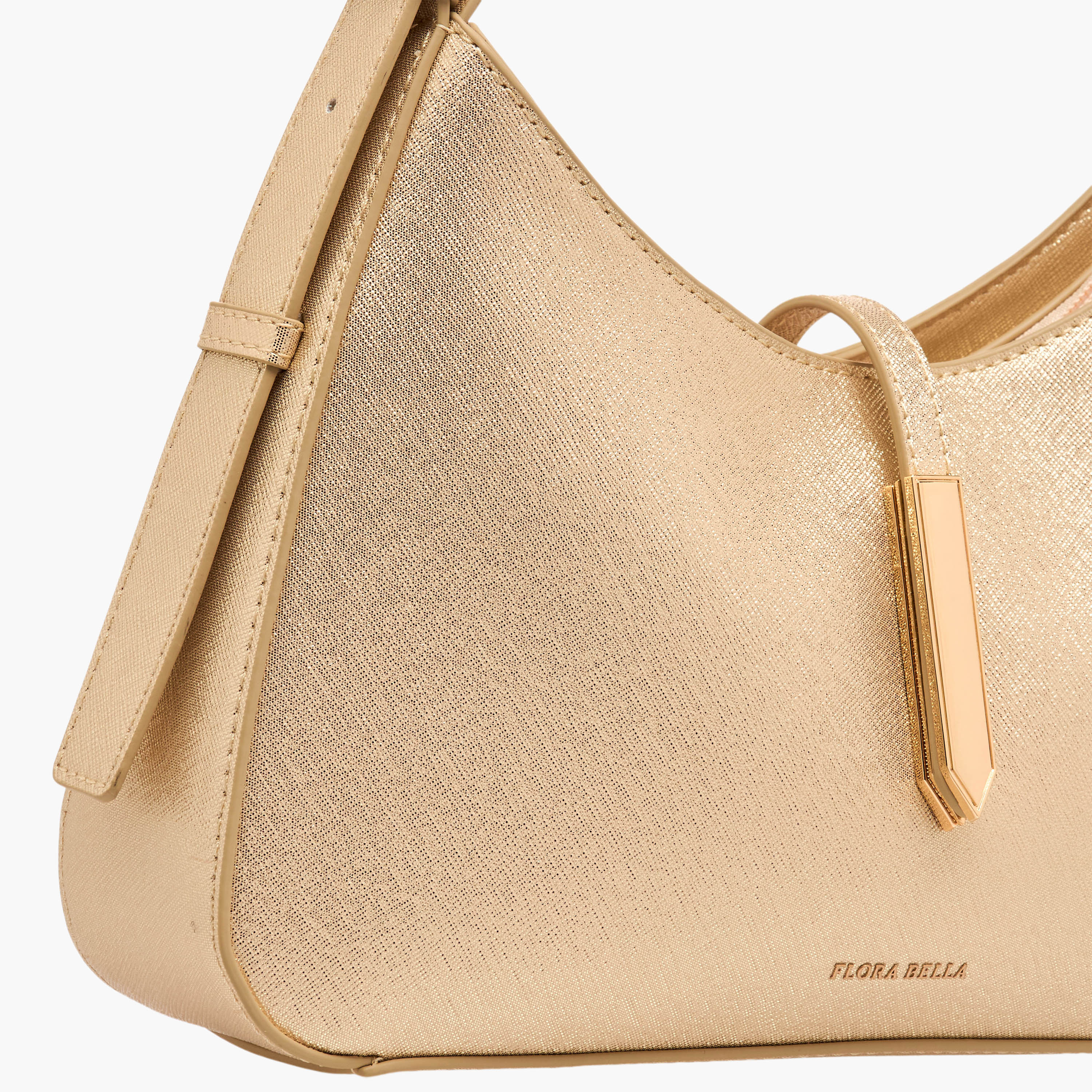 شنطة كتف بقصة ميتاليك وسحاب إغلاق من فلورا بيلا-women-bagsandwallets-handbags-image-5