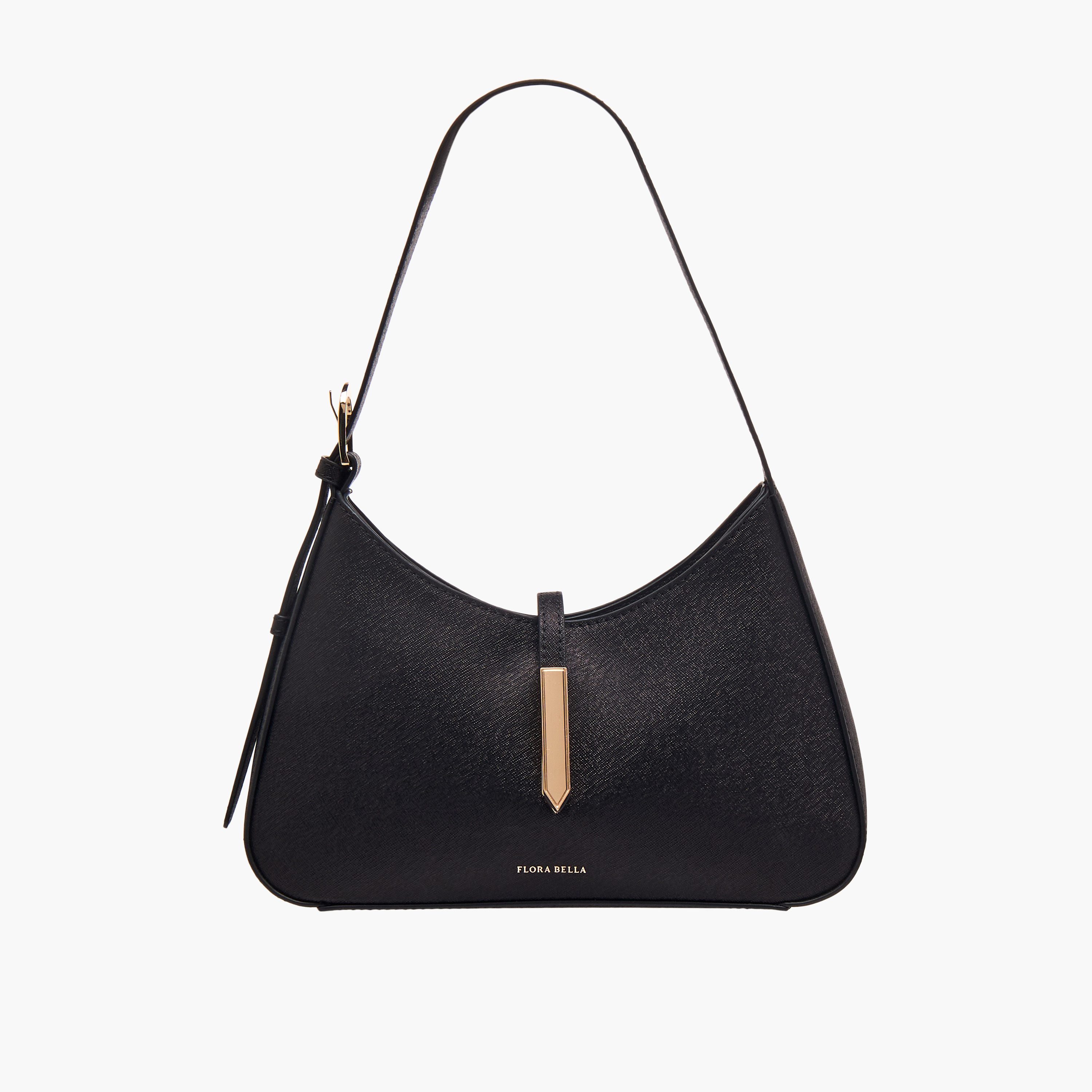 شنطة كتف بقصة ميتاليك وسحاب إغلاق من فلورا بيلا-women-bagsandwallets-handbags-image-1