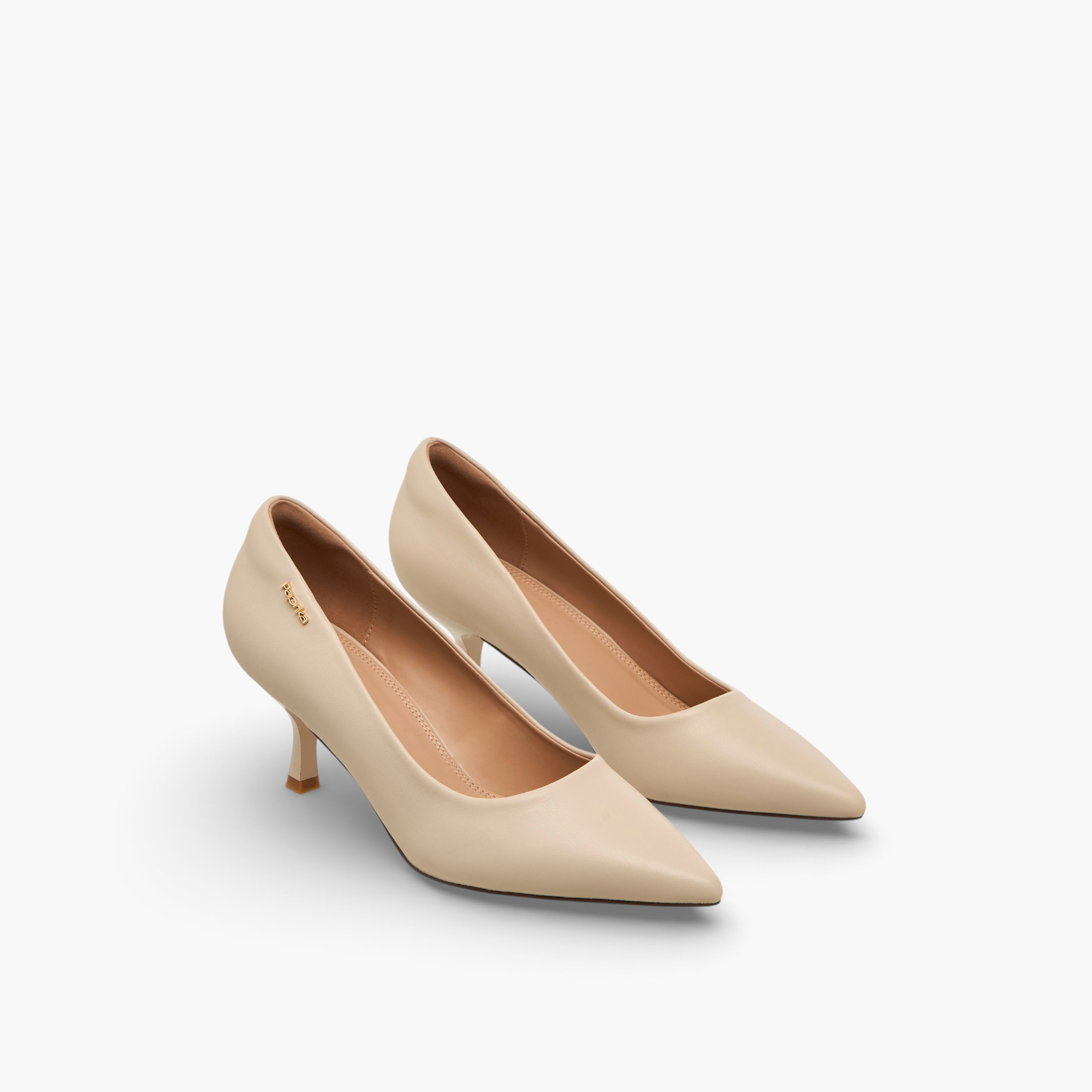 Paprika Women Kitten Heel Pumps-women-shoes-heels-image-1