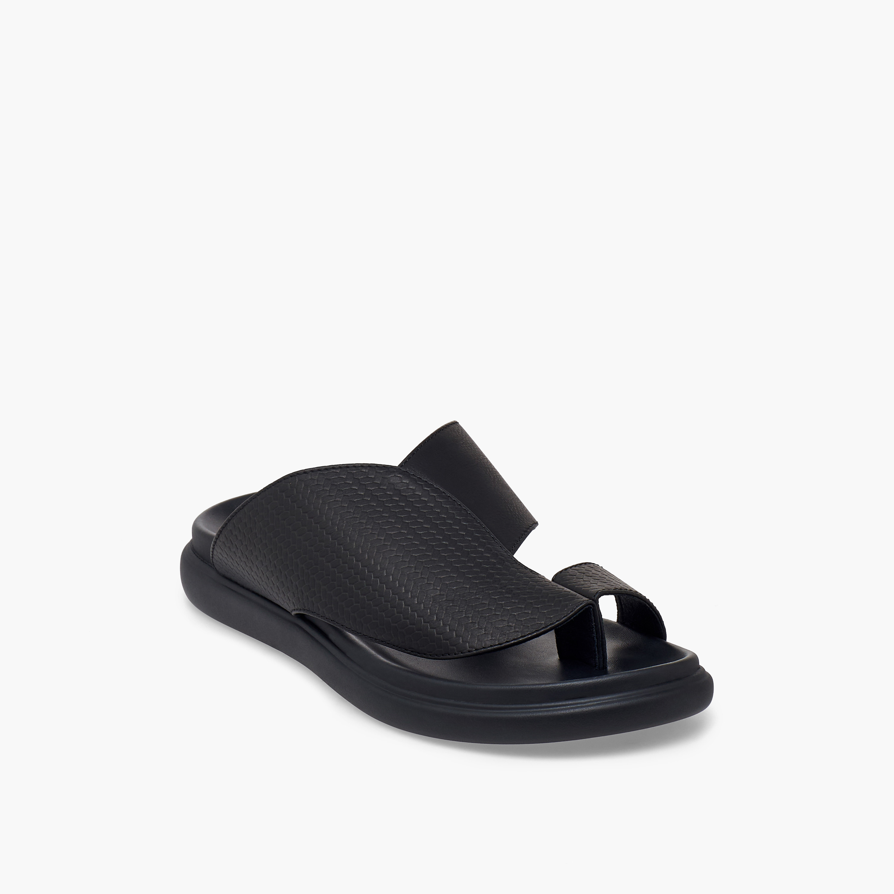 صندل عربي بارز الملمس للرجال من إل بي إل من شو إكسبرس-men-shoes-sandals-image-2