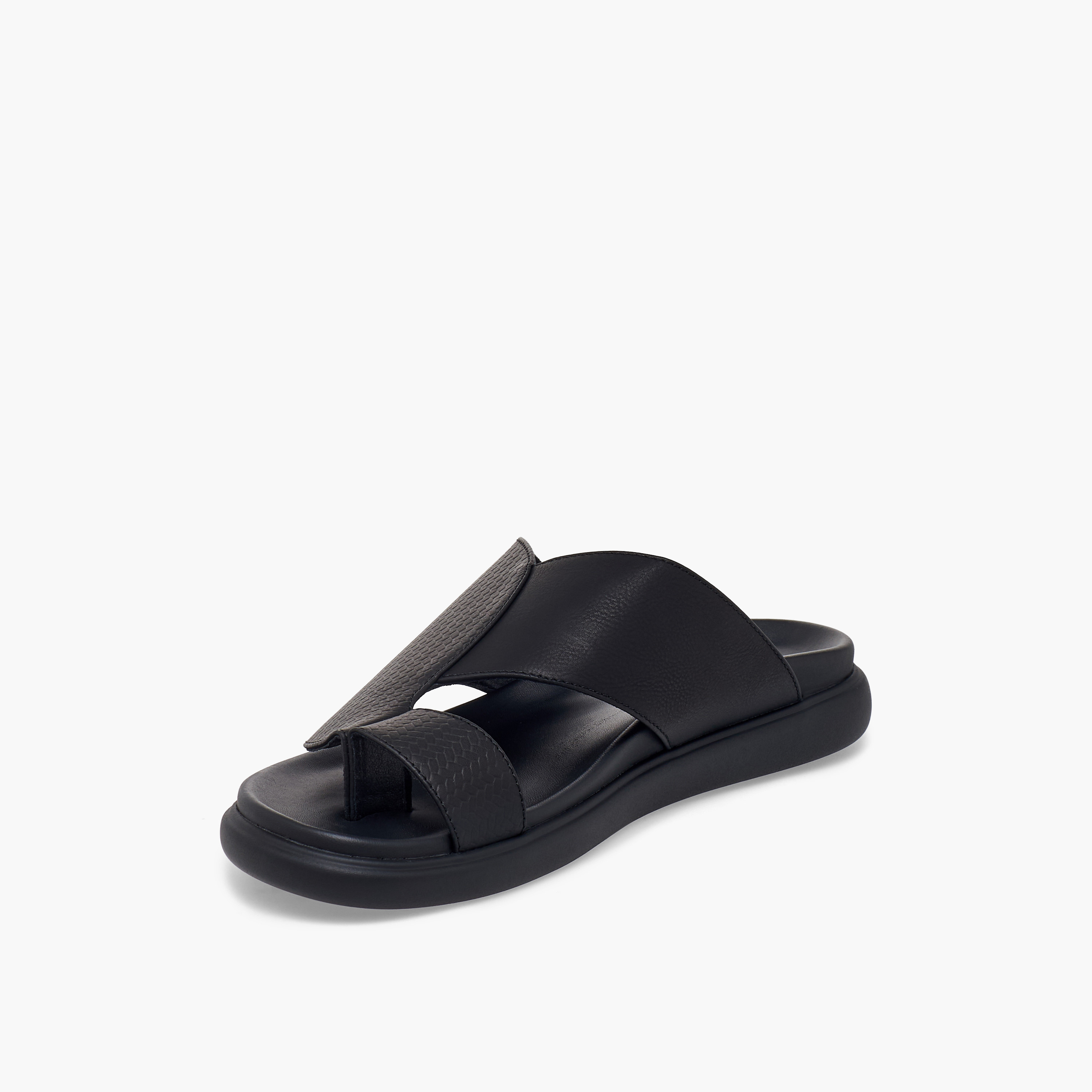 صندل عربي بارز الملمس للرجال من إل بي إل من شو إكسبرس-men-shoes-sandals-image-4