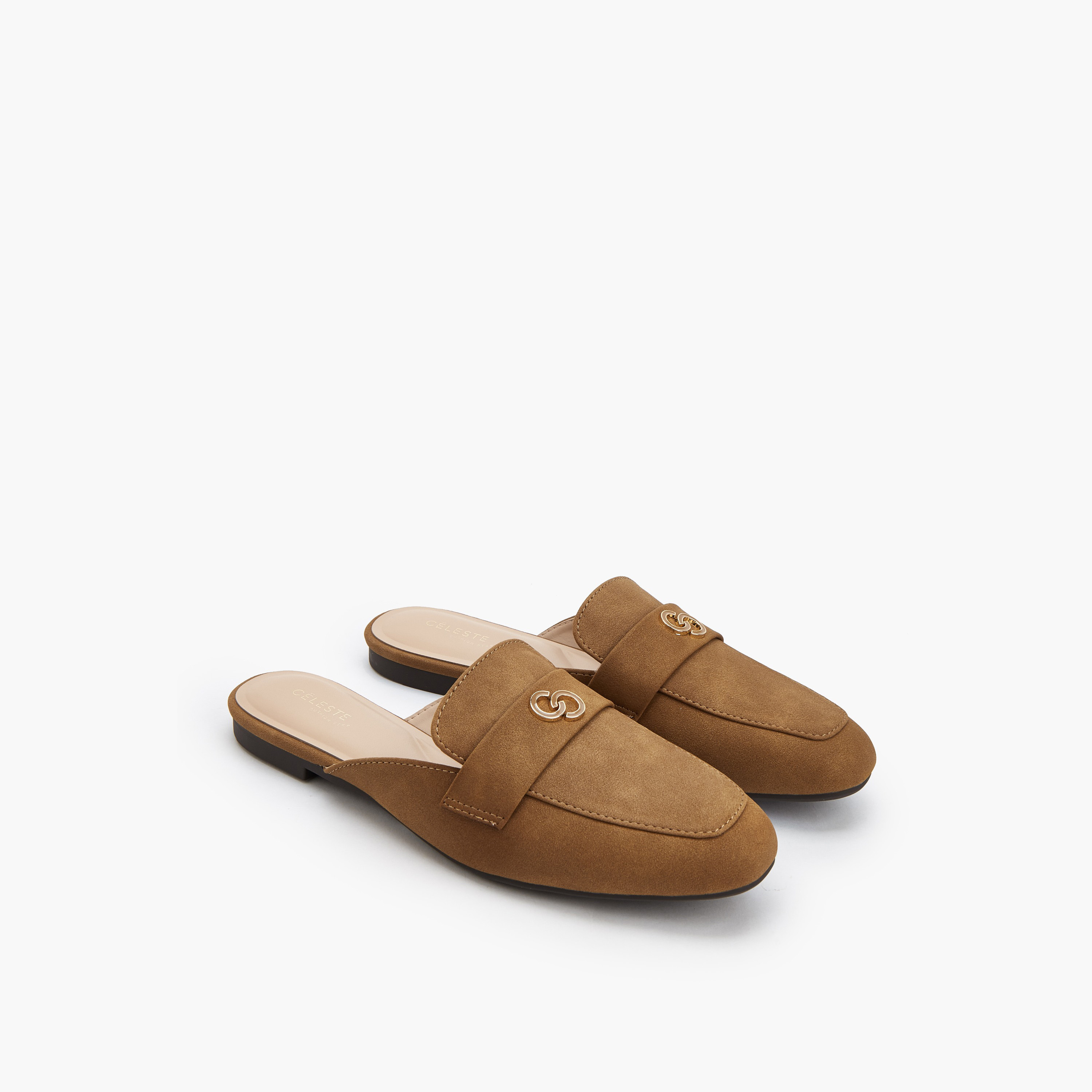 حذاء ميول سهل الارتداء للنساء من سيليست-women-shoes-flats-mules-image-1