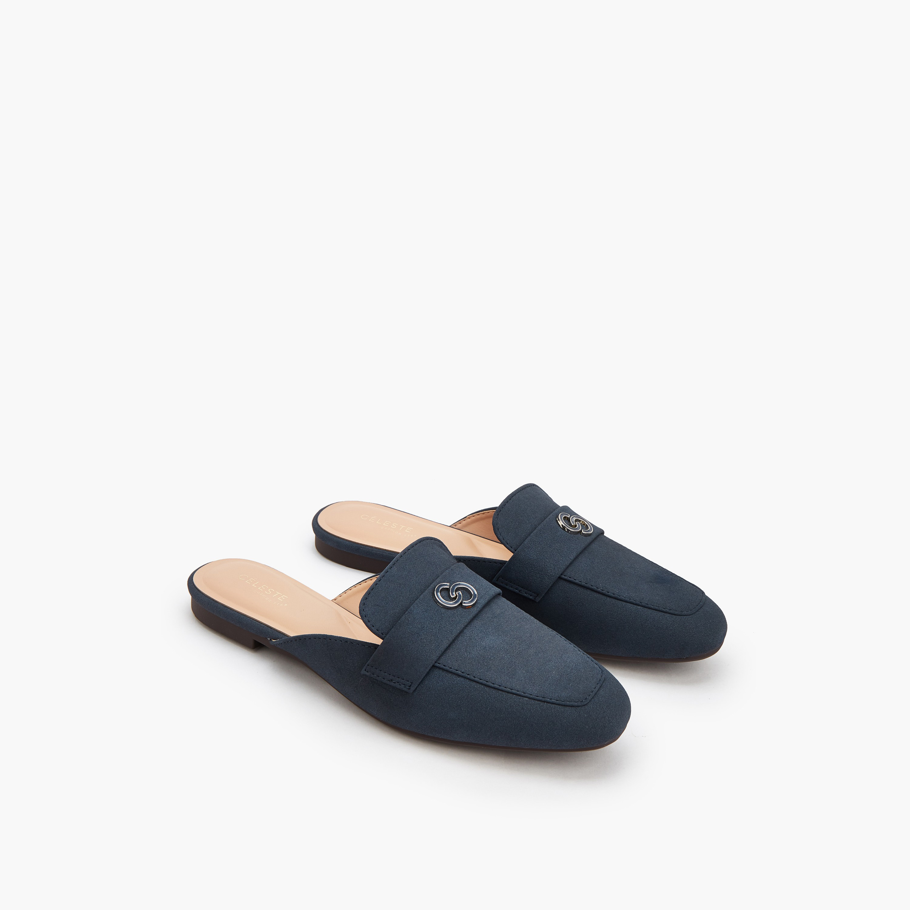 حذاء ميول سهل الارتداء للنساء من سيليست-women-shoes-flats-mules-image-1