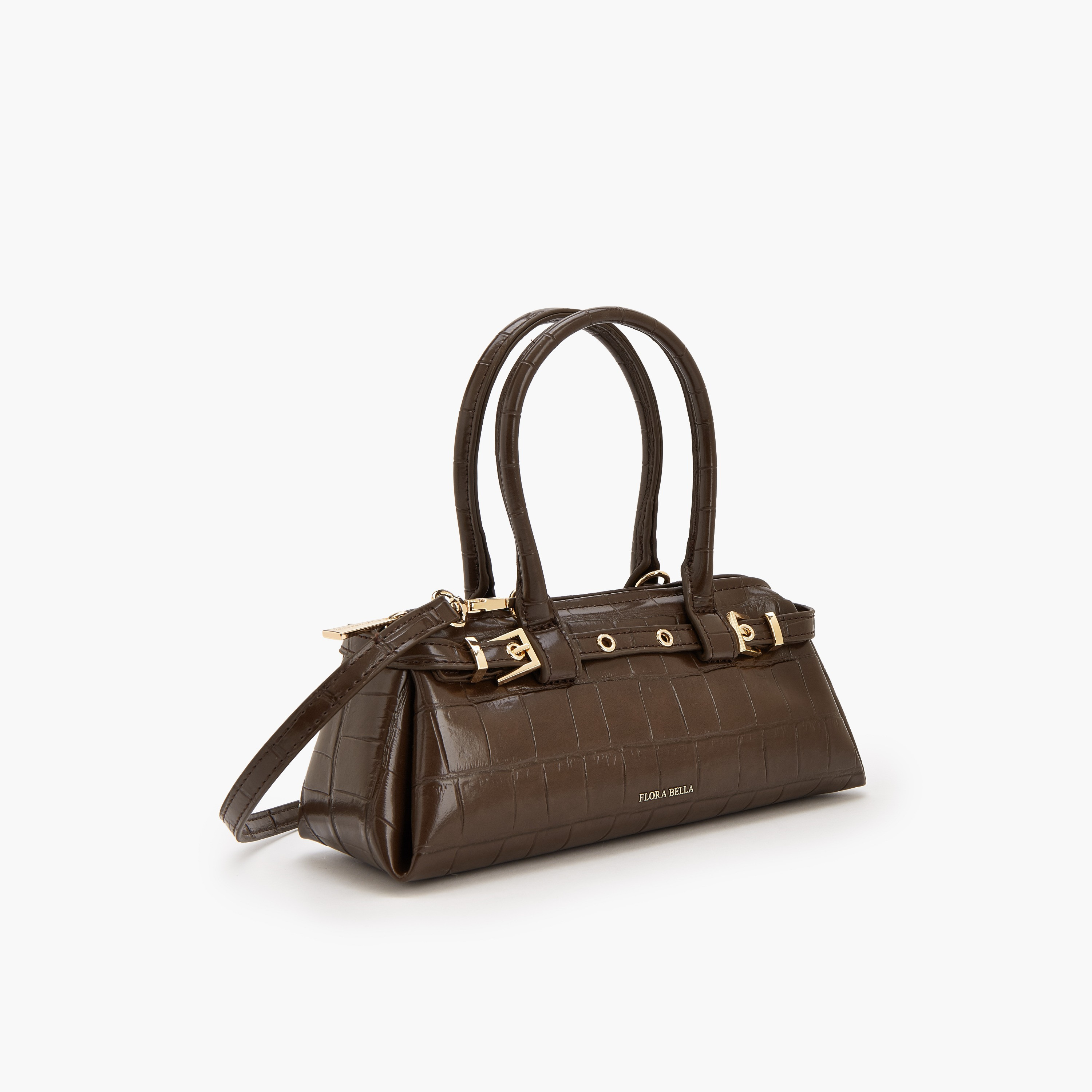 شنطة كتف بارزة الملمس بحزام قابل للفصل من فلورا بيلا-women-bagsandwallets-handbags-image-3