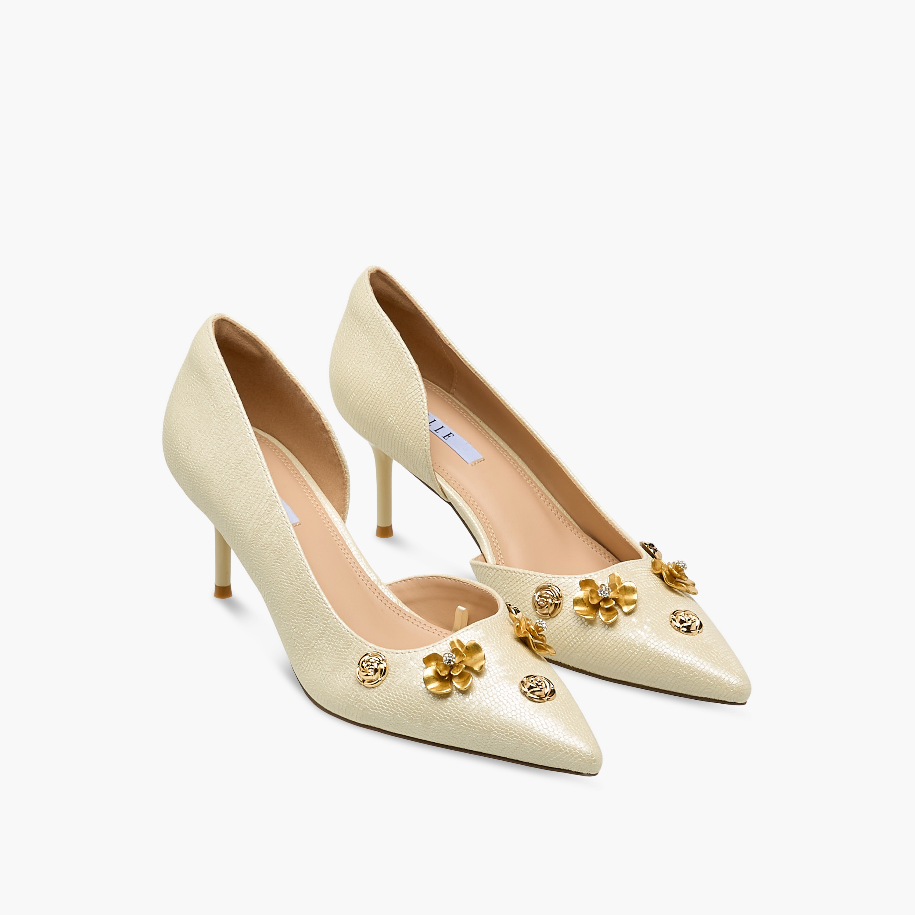 Elle Women Floral Embellished Stiletto Heel Shoes-women-shoes-heels-image-1