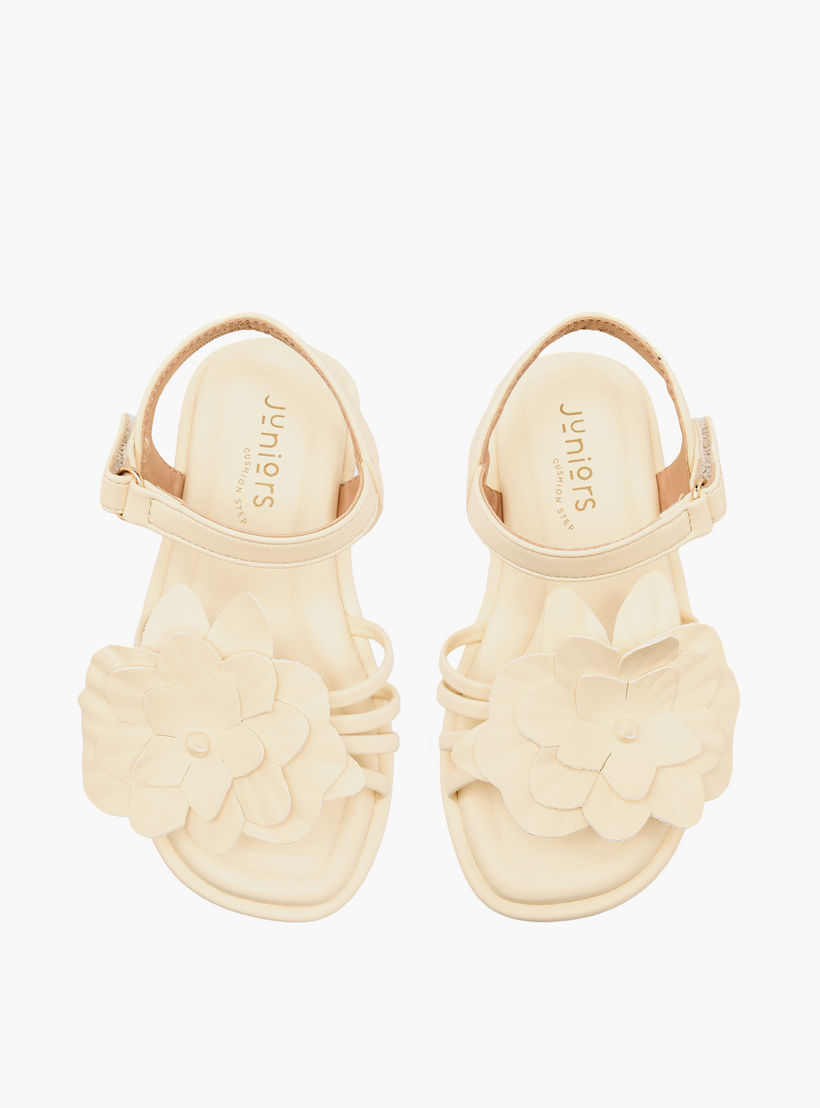 Juniors Girls Hook & Loop Sandals-girls-shoes-sandals-image-1