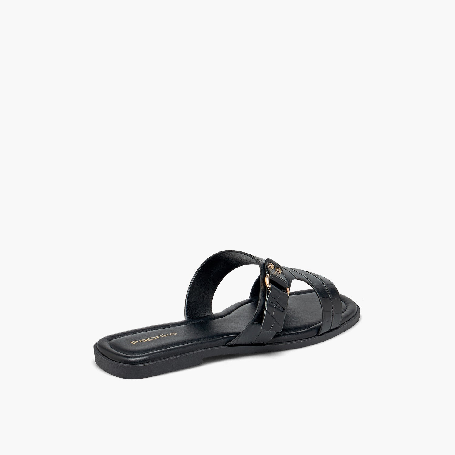 Paprika Women Buckle Accent Flat Sandals-women-shoes-sandals-flats-image-6