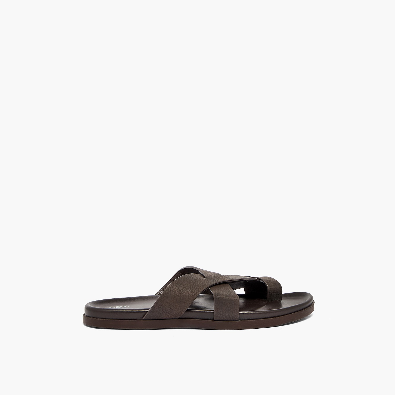 صندل بارز الملمس بأحزمة متقاطعة للرجال من أل بي أل من شو إكسبريس-men-shoes-sandals-image-2