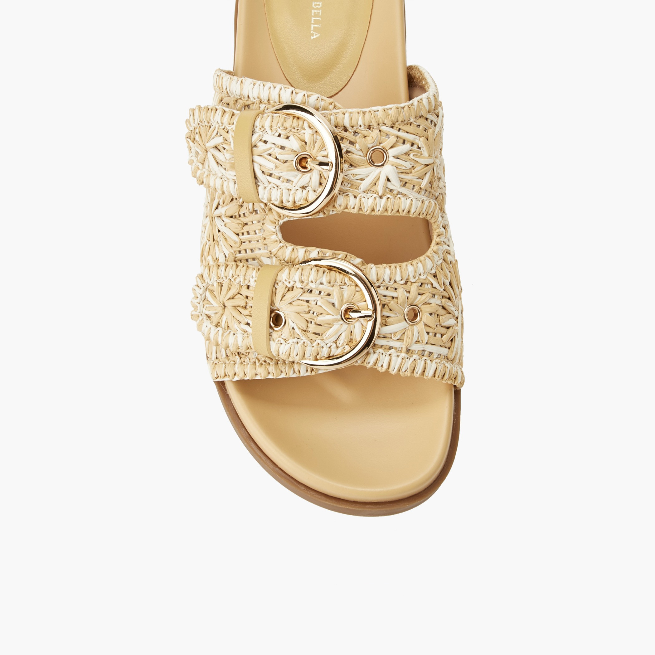 Flora Bella Women Textured Slip-On Sandals-women-shoes-flats-sandals-image-4