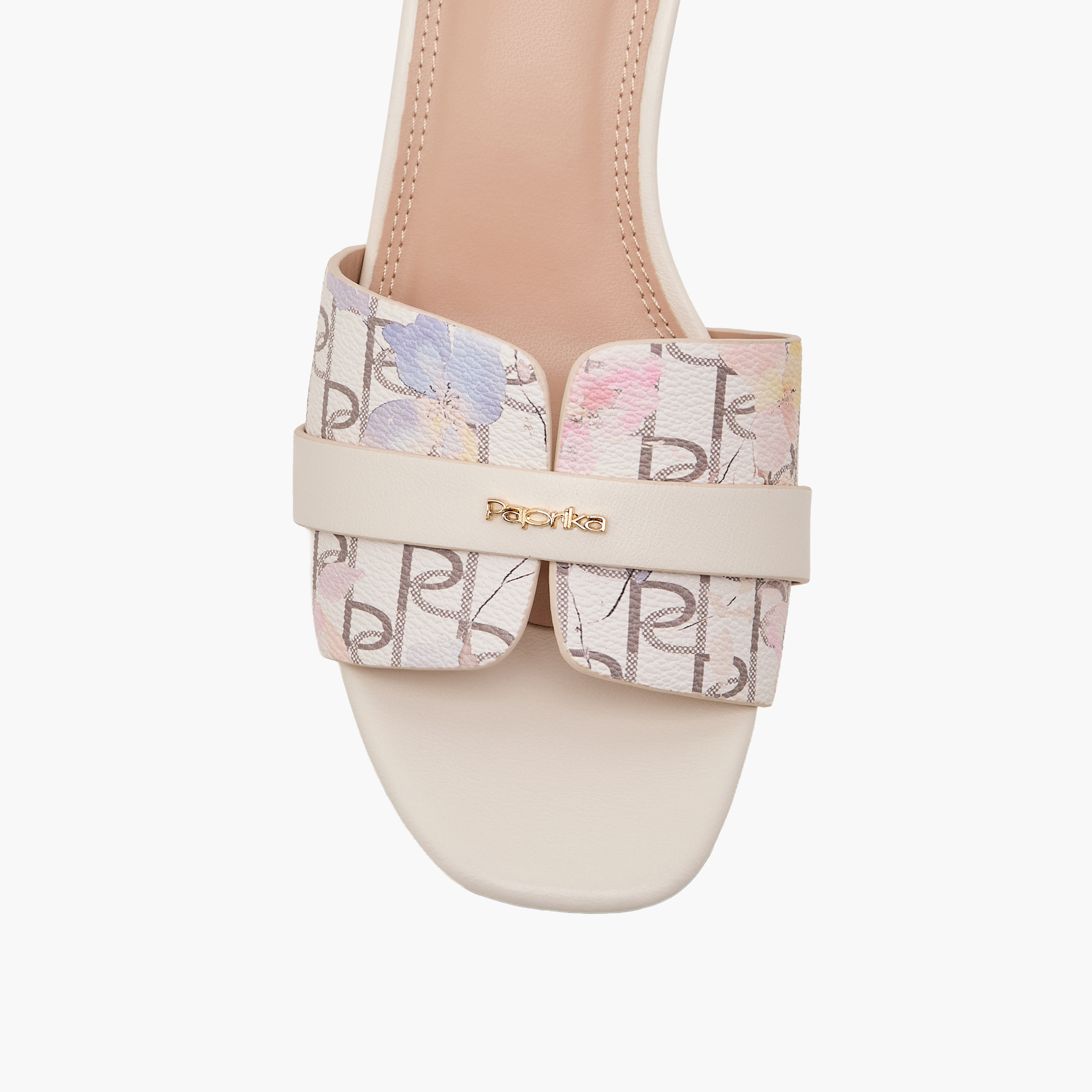 صندل بكعب صغير وطبعات للنساء من بابريكا-women-shoes-sandals-heeled-image-4