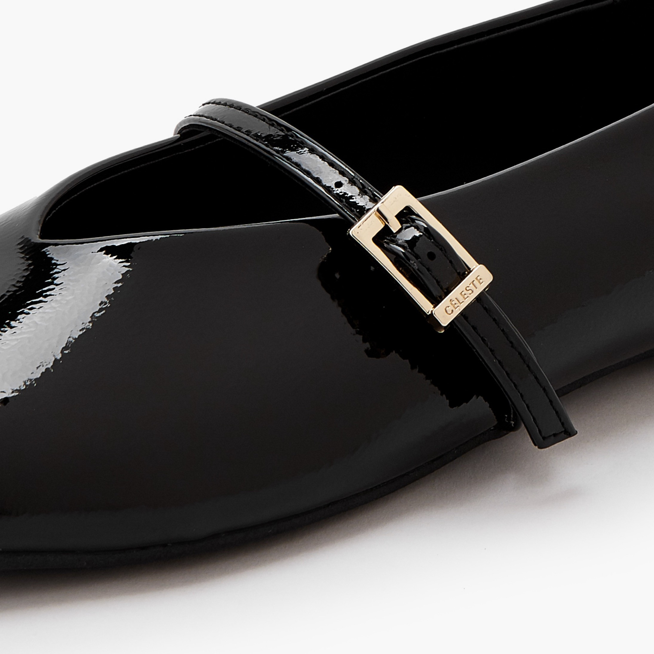 حذاء ماري جين بإبزيم إغلاق للنساء من سيليست-women-shoes-ballerinas-image-4