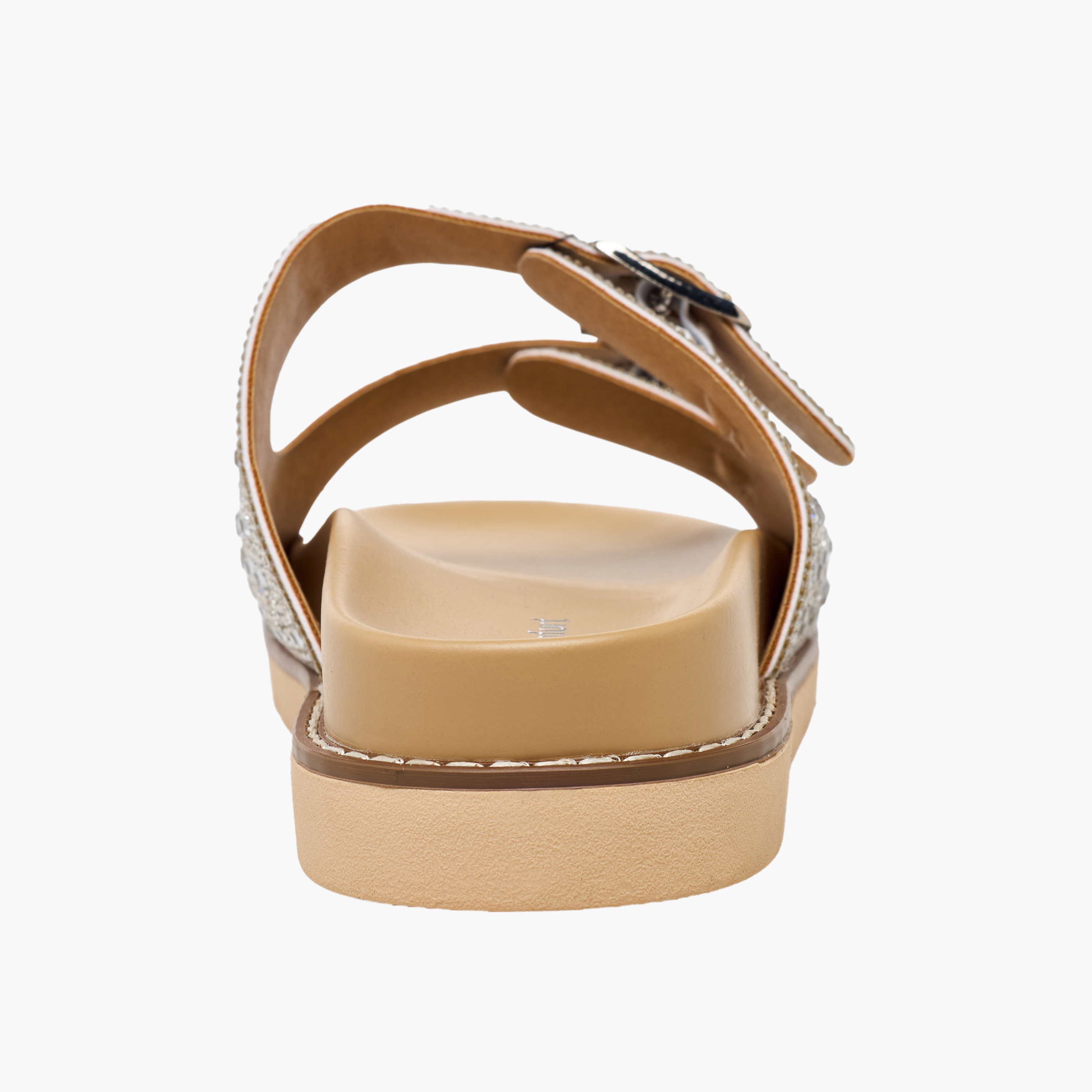 صندل مزين بحزام بإبزيم للنساء من لو كونفورت-women-shoes-sandals-flats-image-7