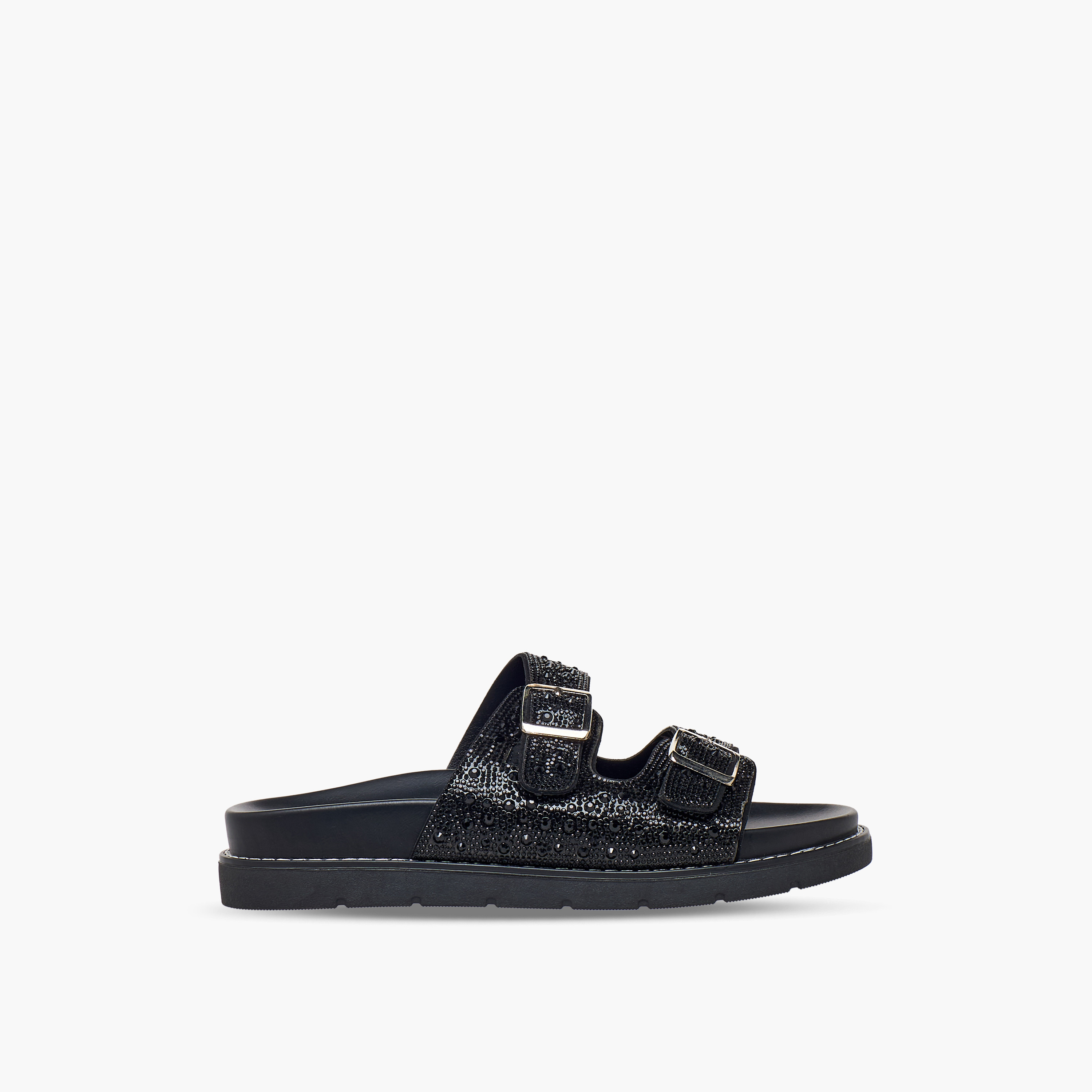 Le Confort Women Embellished Buckle Accent Sandals-women-shoes-sandals-flats-image-2