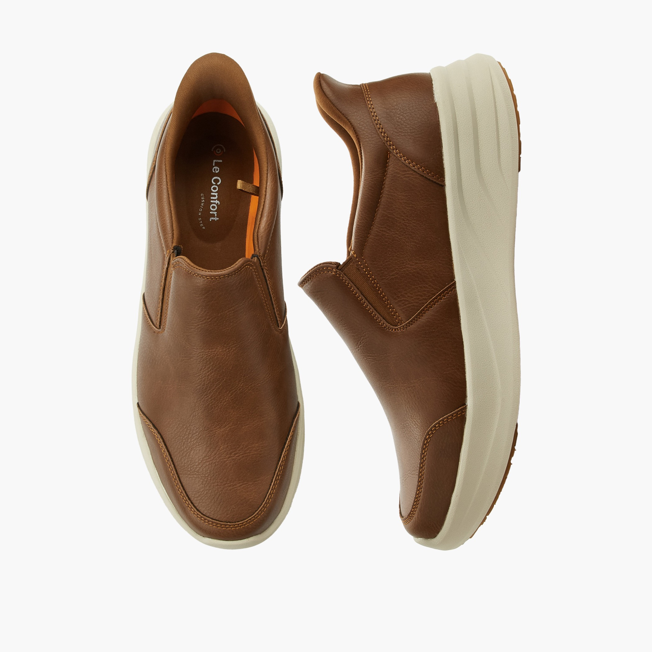 Le Confort Men Panelled Loafers-men-shoes-loafersandmoccasins-image-1