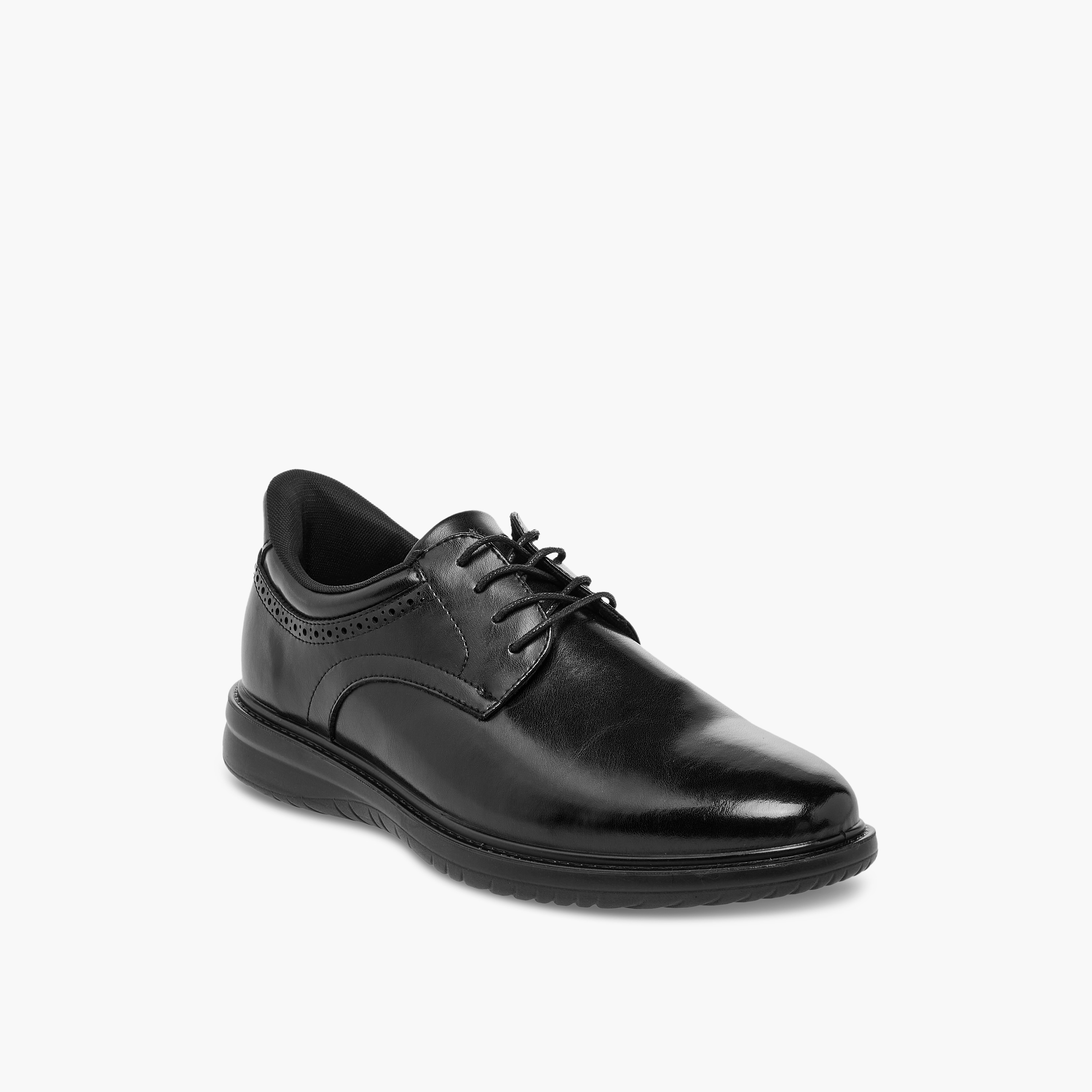 حذاء ديربي جلد برباط للرجال من لو كونفورت-men-shoes-formalshoes-image-2