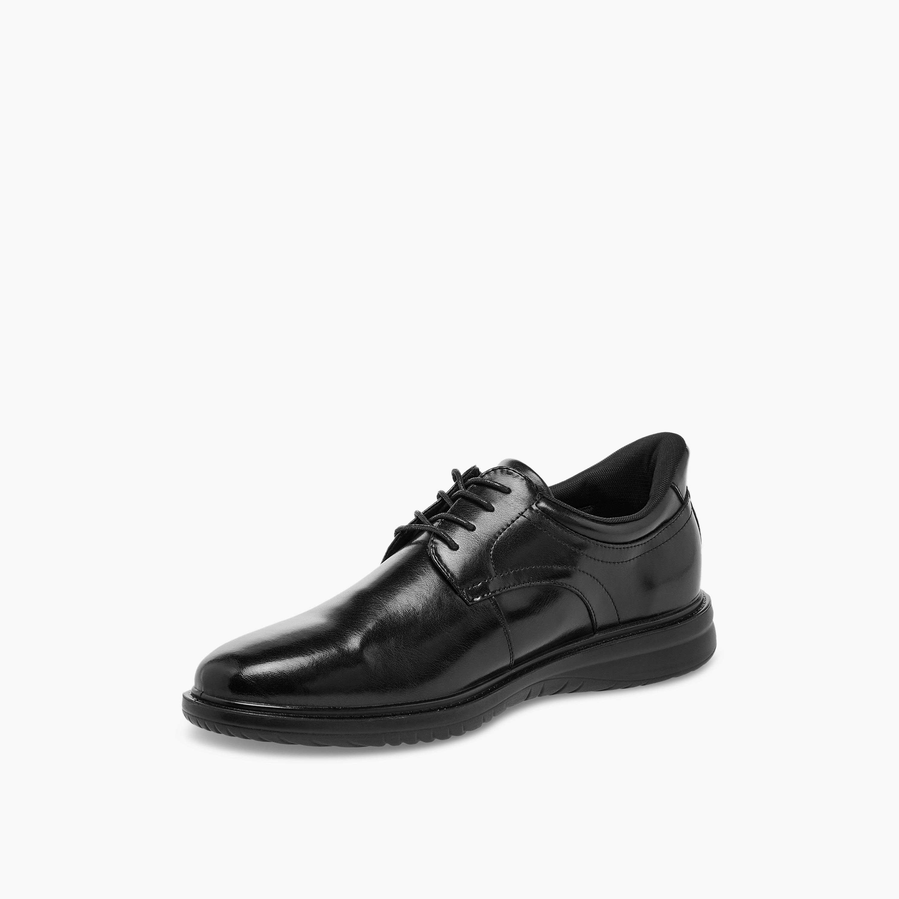 حذاء ديربي جلد برباط للرجال من لو كونفورت-men-shoes-formalshoes-image-4