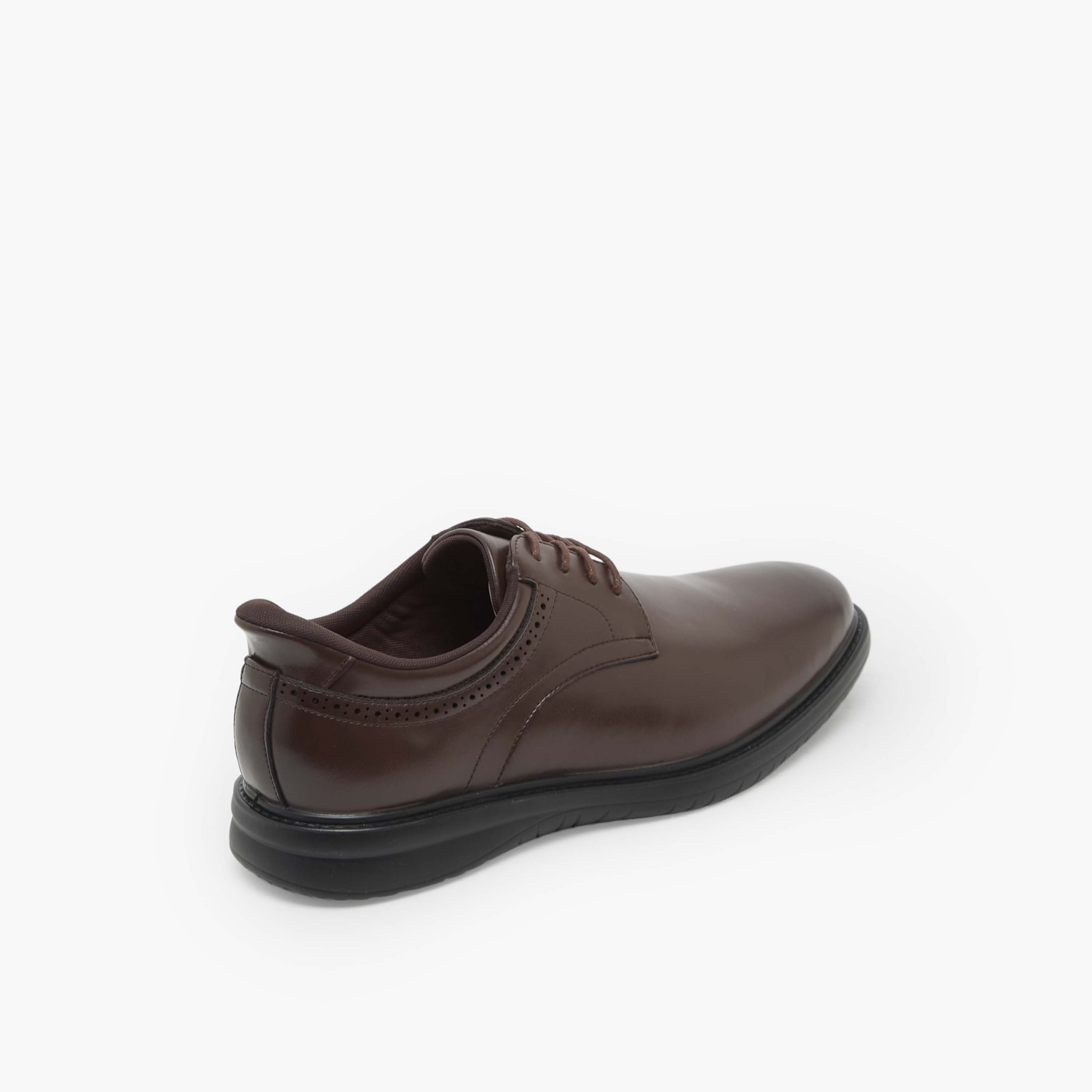 حذاء ديربي جلد برباط للرجال من لو كونفورت-men-shoes-formalshoes-image-6