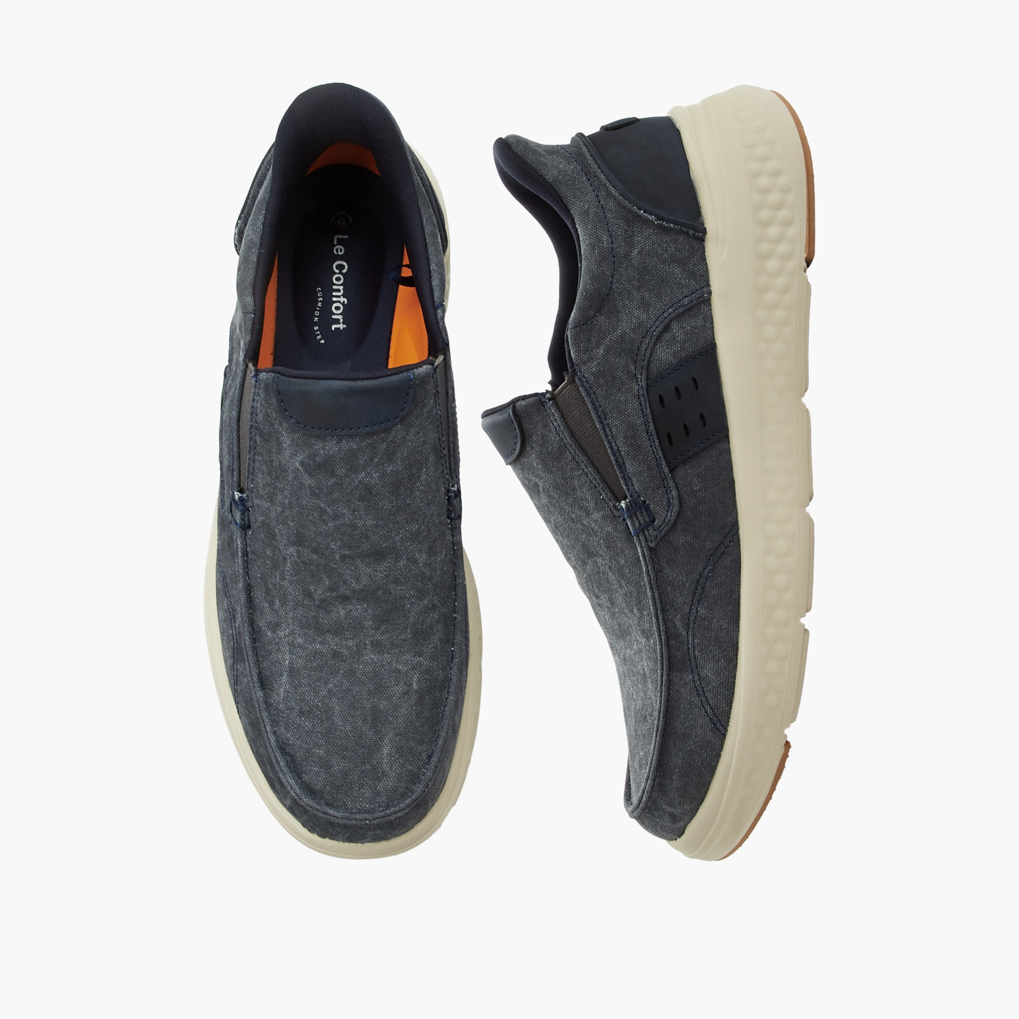 Le Confort Men Panelled Loafers-men-shoes-loafersandmoccasins-image-1