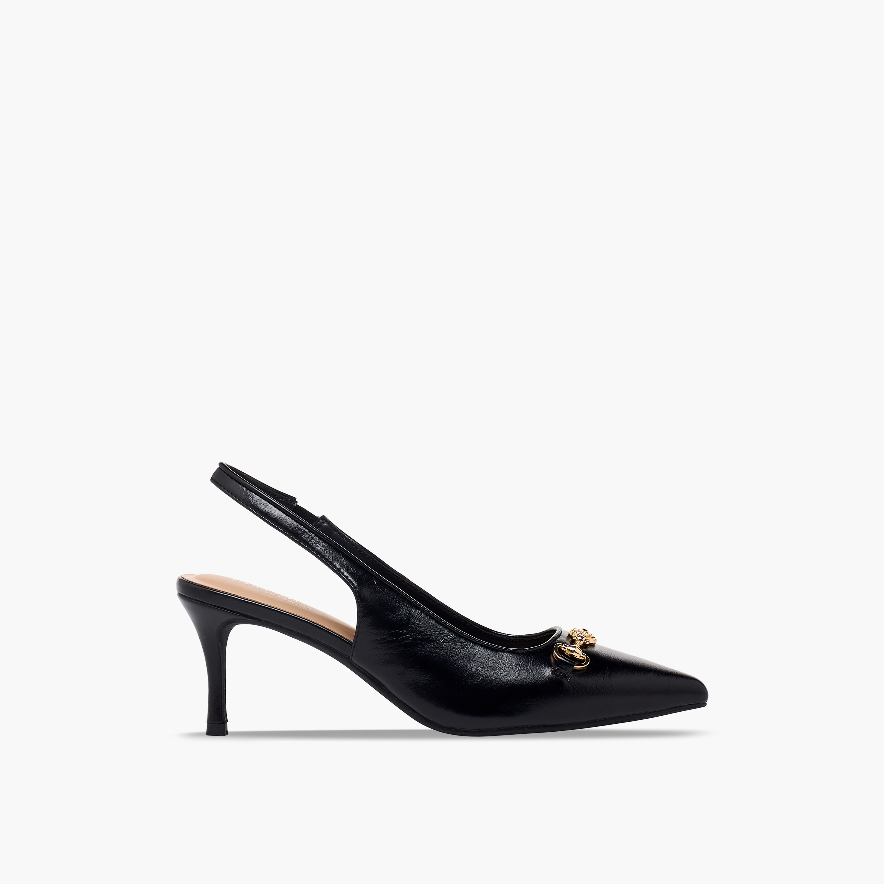 حذاء سادة بحزام خلفي للنساء من سيليست-women-shoes-heels-image-3