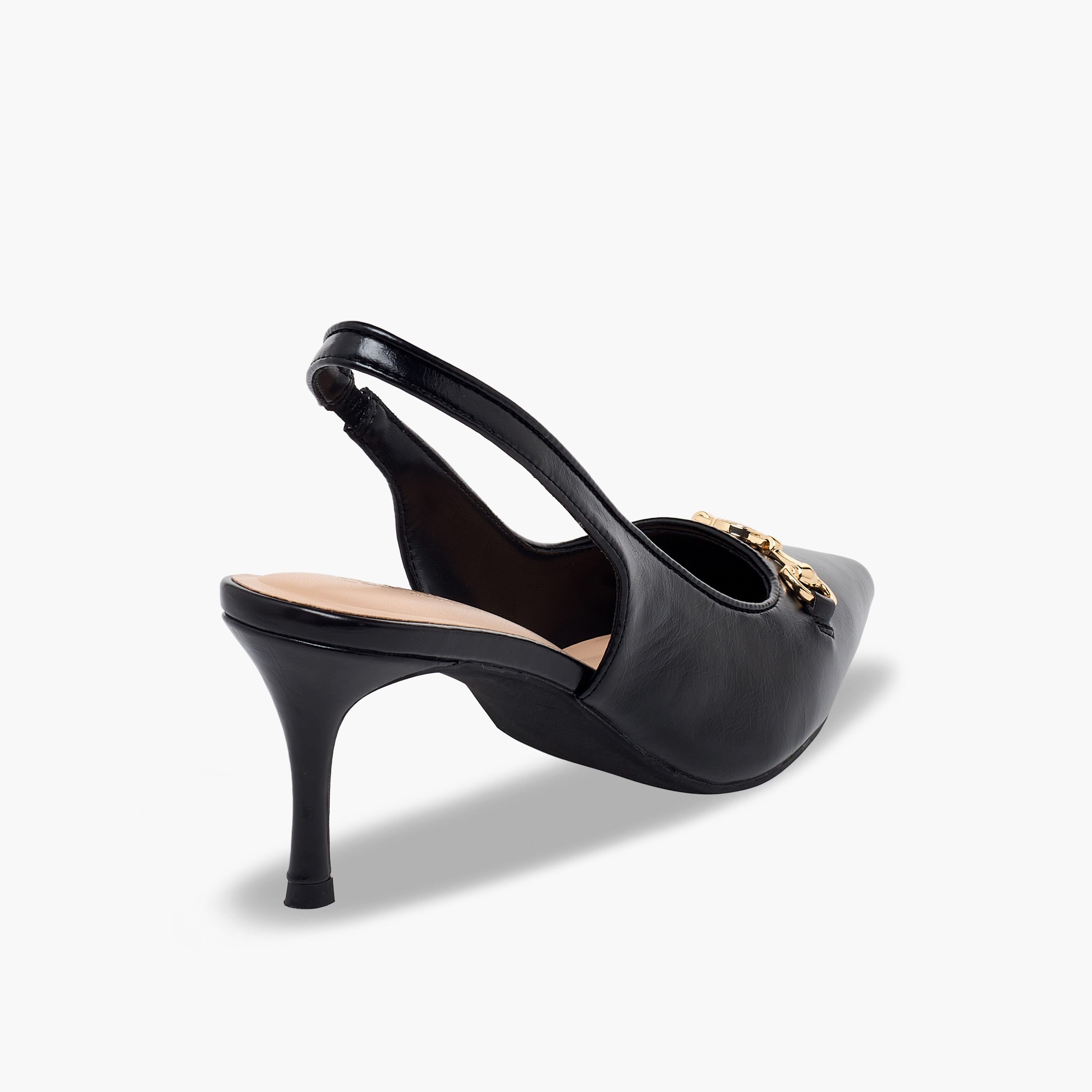 حذاء سادة بحزام خلفي للنساء من سيليست-women-shoes-heels-image-6
