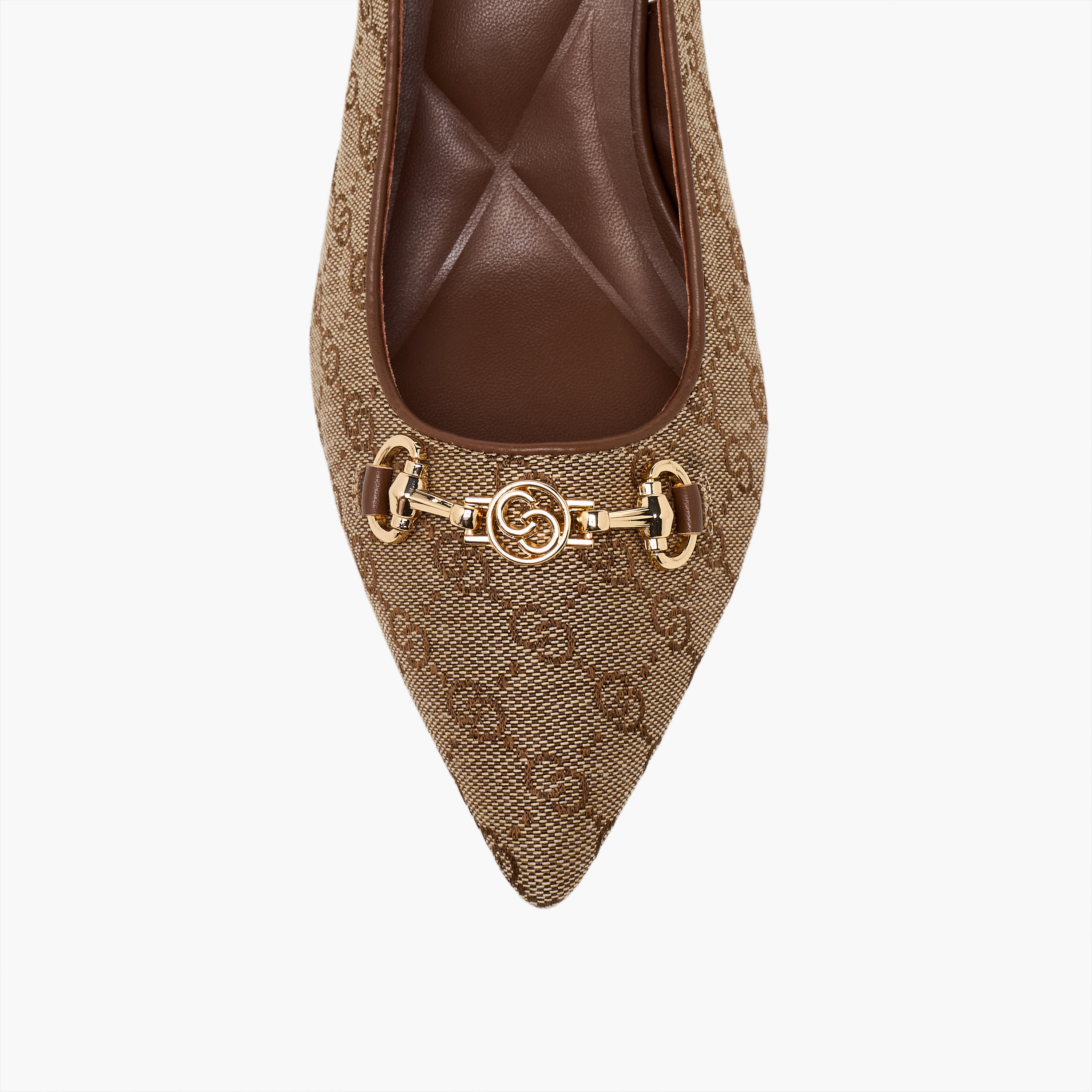 Celeste Women Monogram Print Slingback Shoes-women-shoes-heels-image-7
