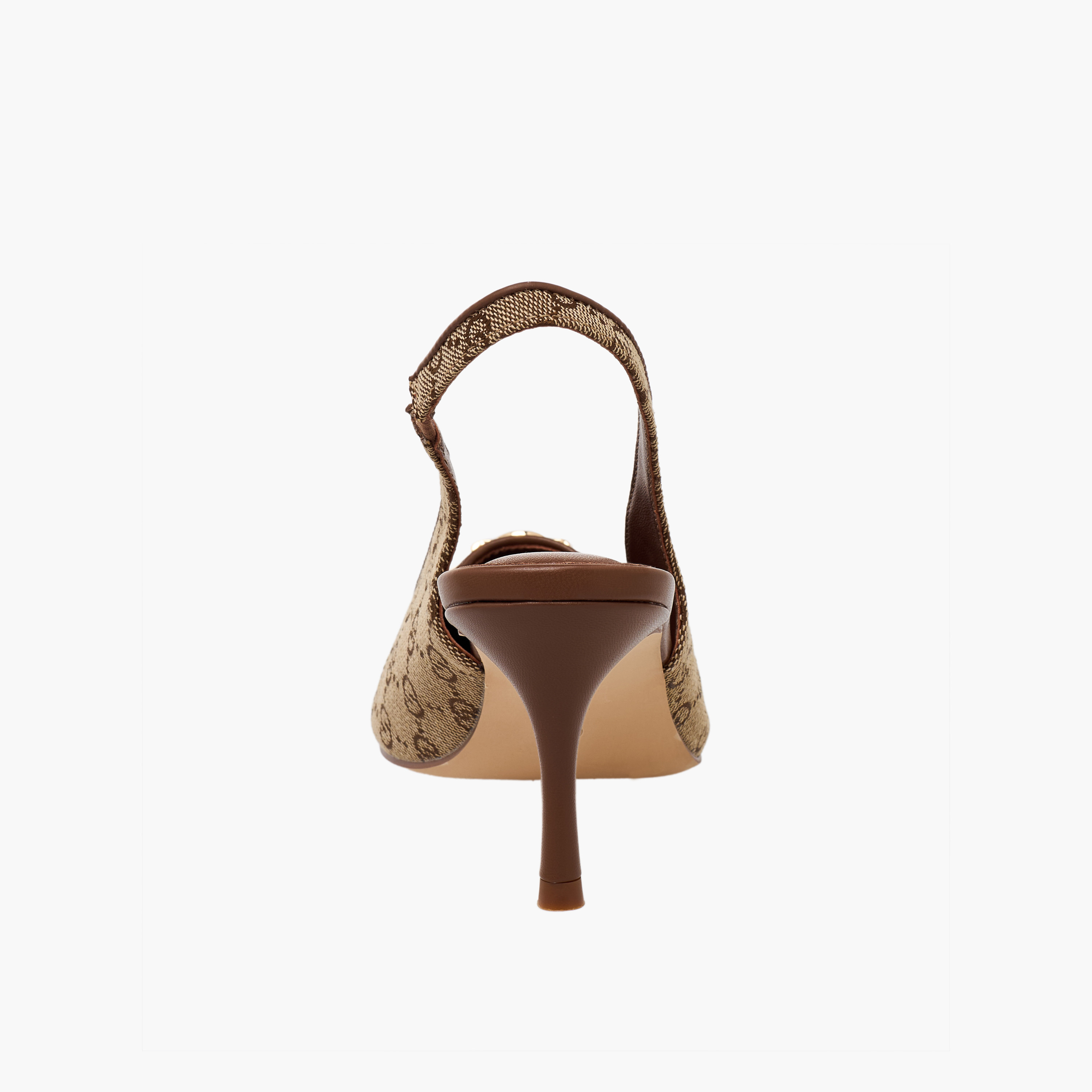 Celeste Women Monogram Print Slingback Shoes-women-shoes-heels-image-8