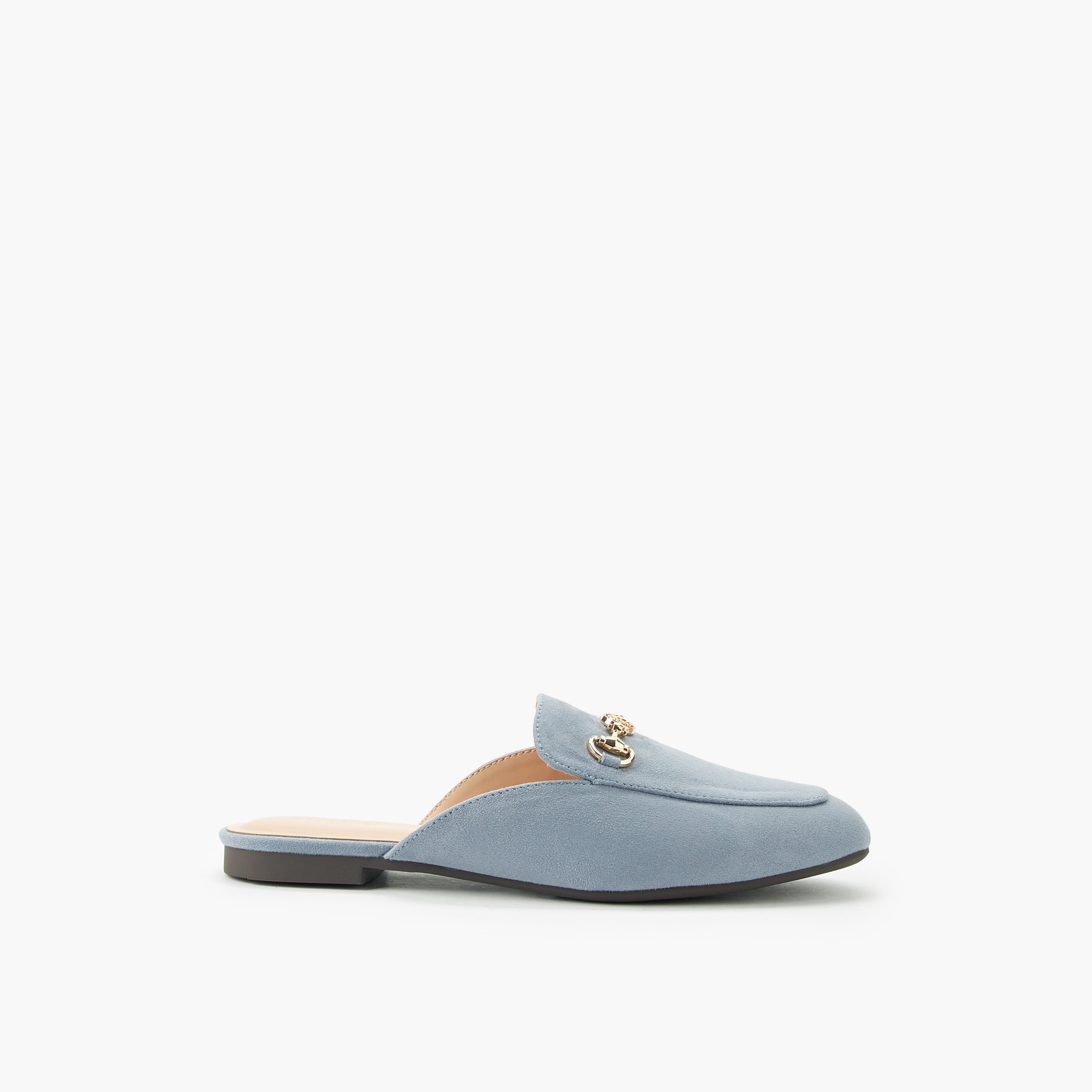حذاء ميول شمواه سهل الارتداء بتفاصيل حلية للنساء من سيليست-women-shoes-flats-mules-image-3