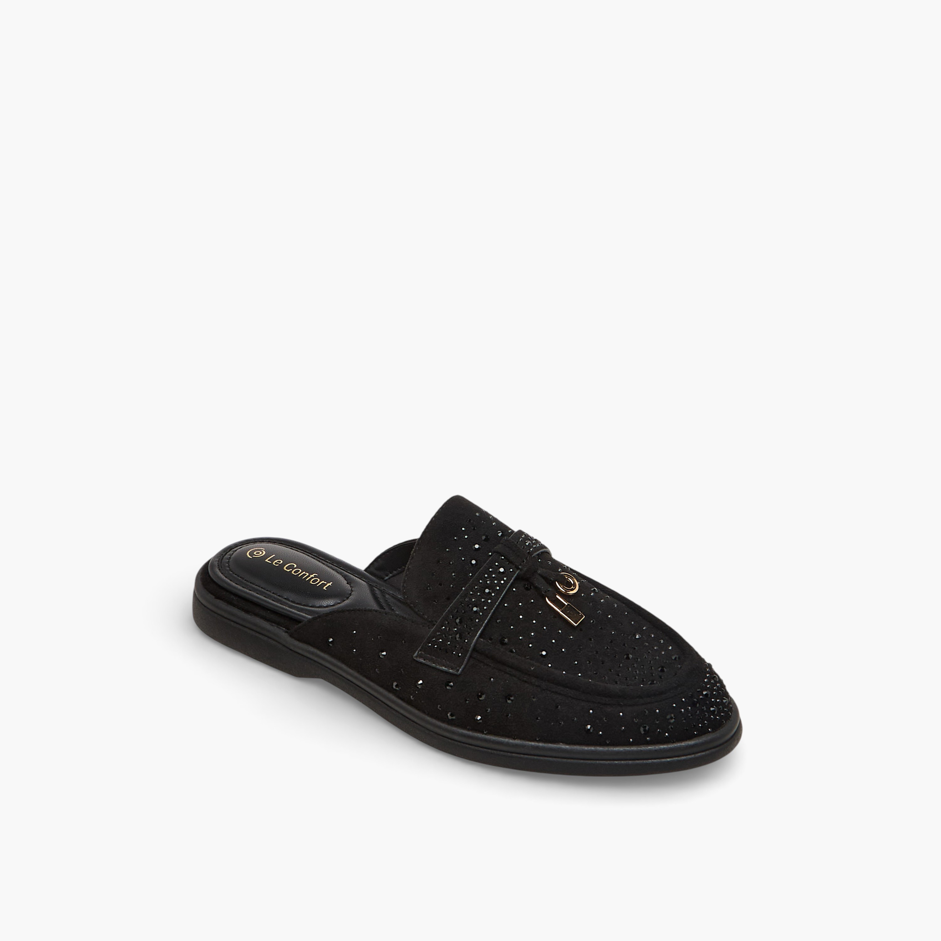 Le Confort Women Embellished Comfort Mules-women-shoes-flats-mules-image-2