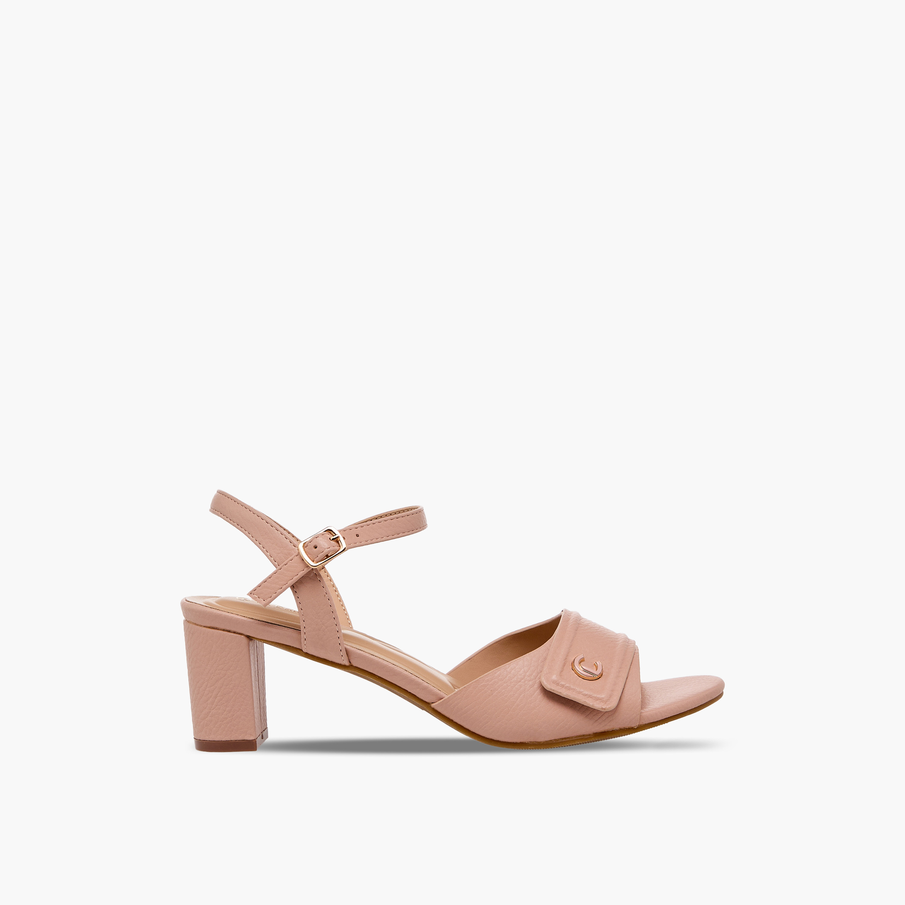 صندل بارز الملمس بكعب عريض من لو كونفورت-women-shoes-sandals-heeled-image-3