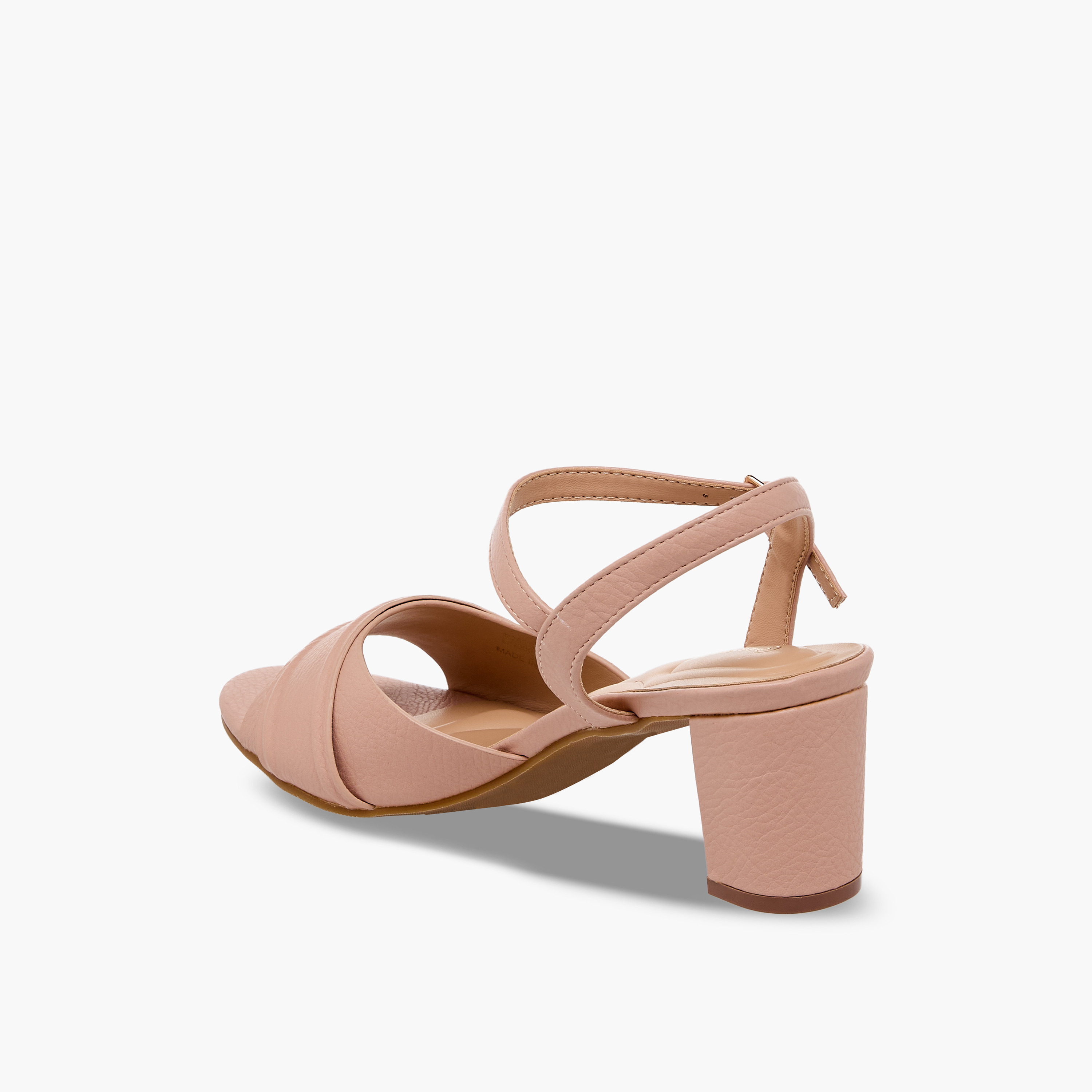 صندل بارز الملمس بكعب عريض من لو كونفورت-women-shoes-sandals-heeled-image-5