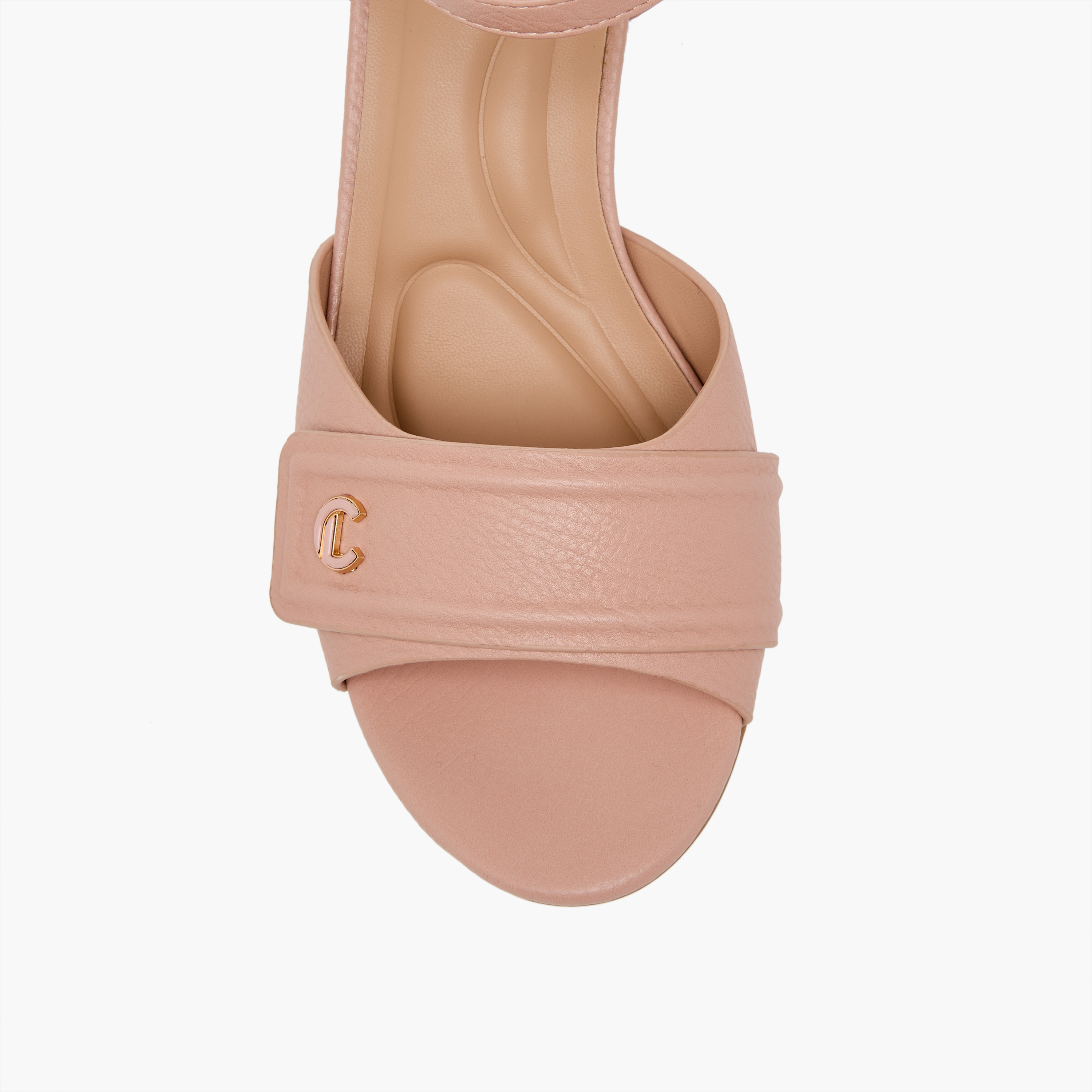 صندل بارز الملمس بكعب عريض من لو كونفورت-women-shoes-sandals-heeled-image-7