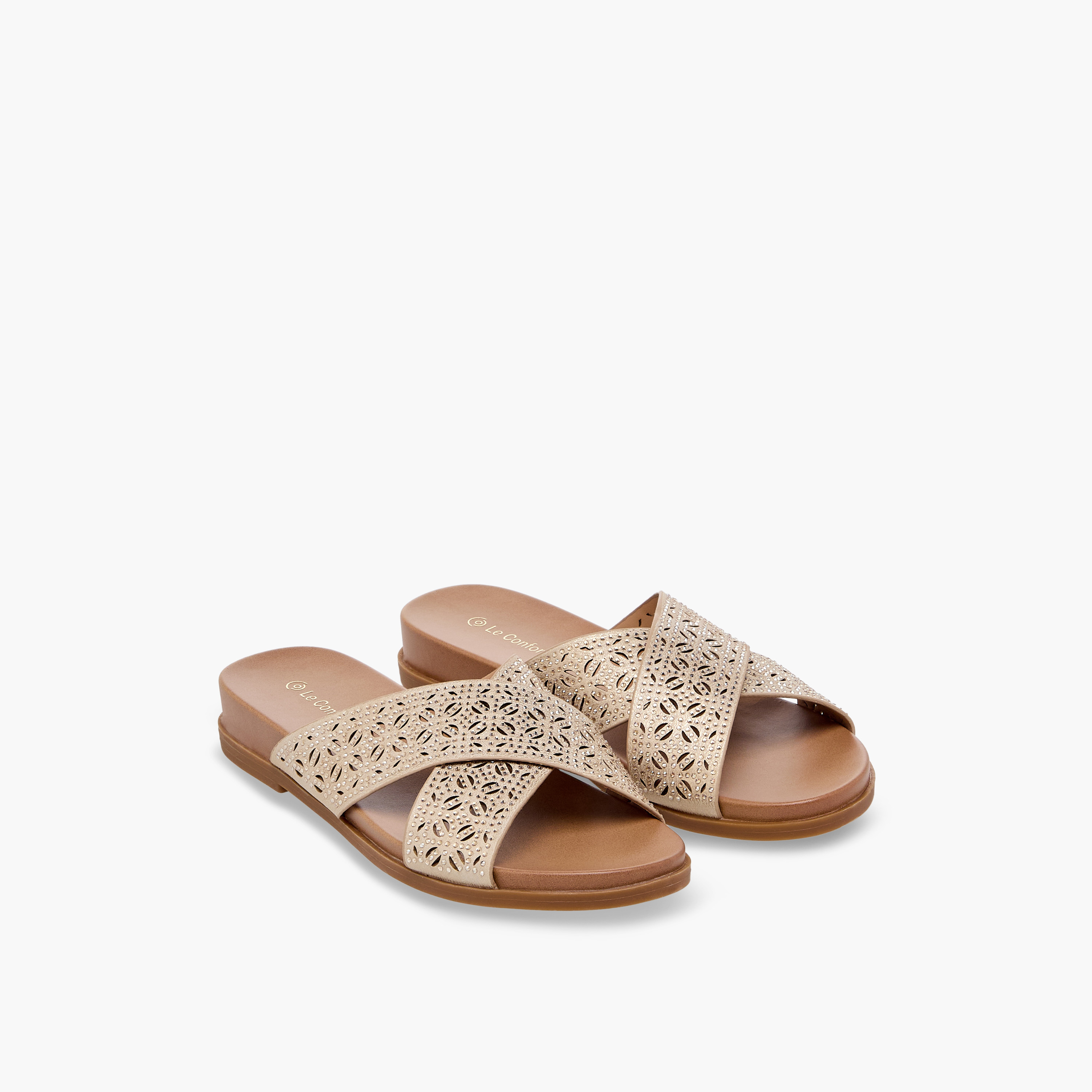 صندل سهل الارتداء للنساء من لو كونفورت-women-shoes-sandals-flats-image-1