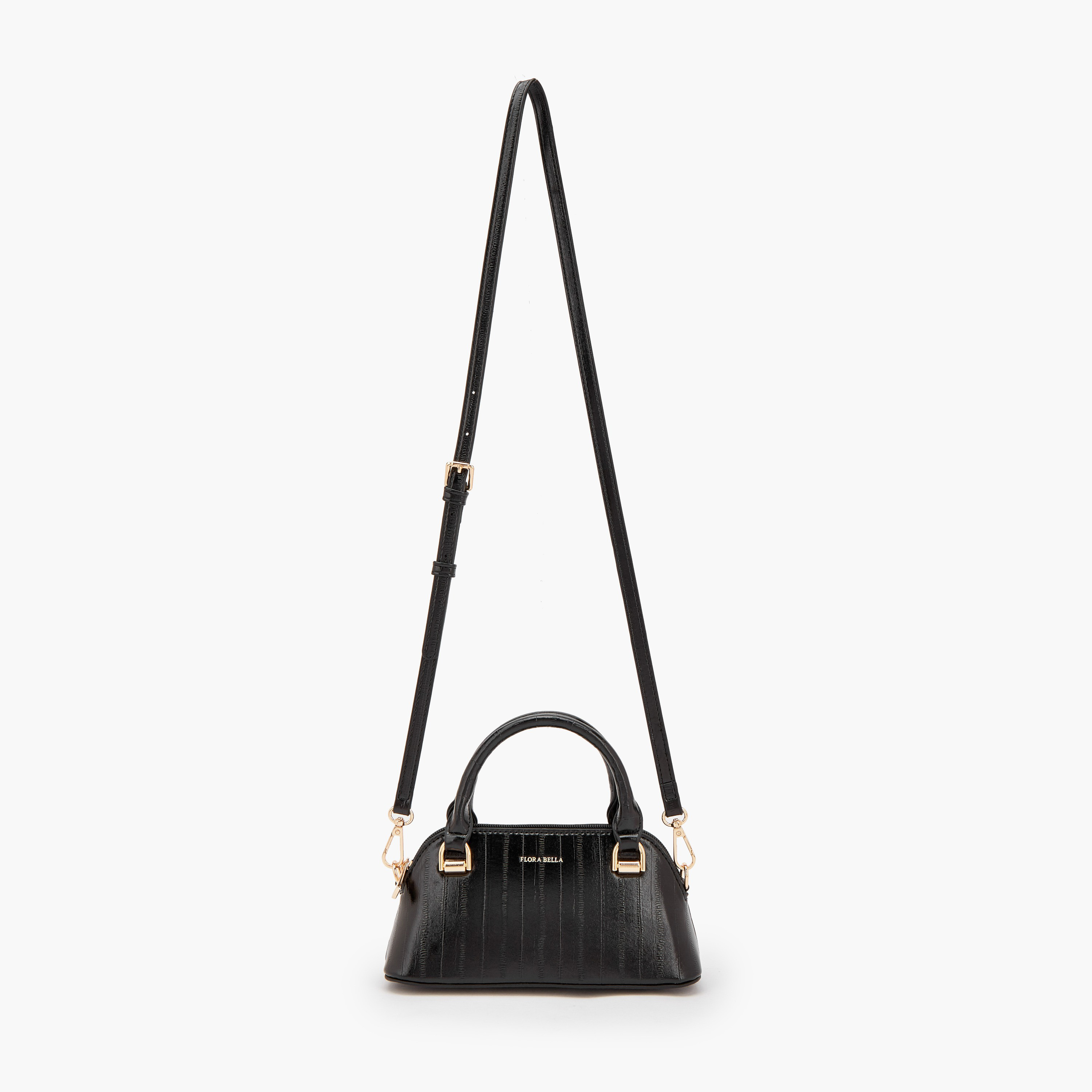 شنطة كروس بودي بارزة الملمس بحزام قابل للفصل من فلورا بيلا-women-bagsandwallets-handbags-image-2