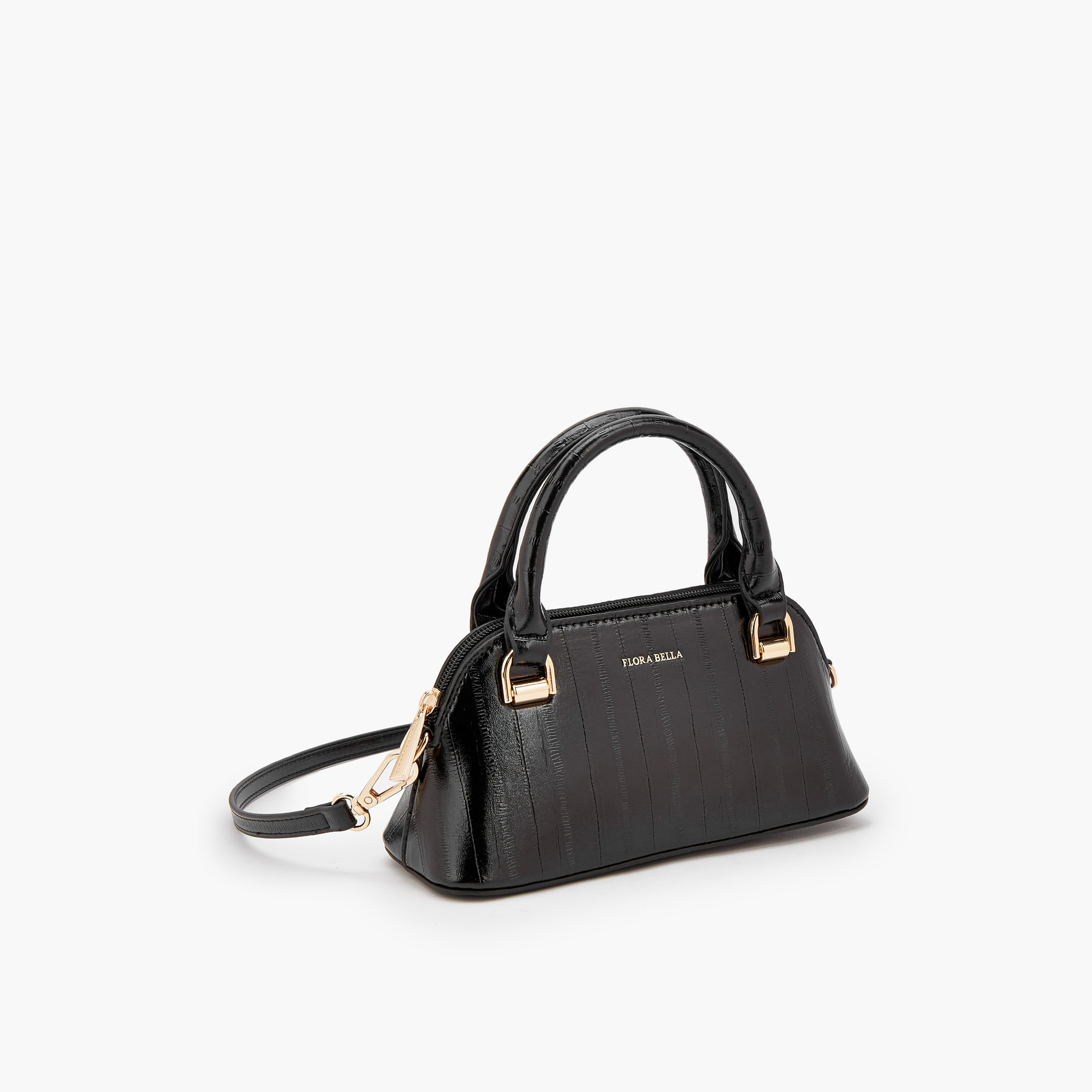 شنطة كروس بودي بارزة الملمس بحزام قابل للفصل من فلورا بيلا-women-bagsandwallets-handbags-image-4