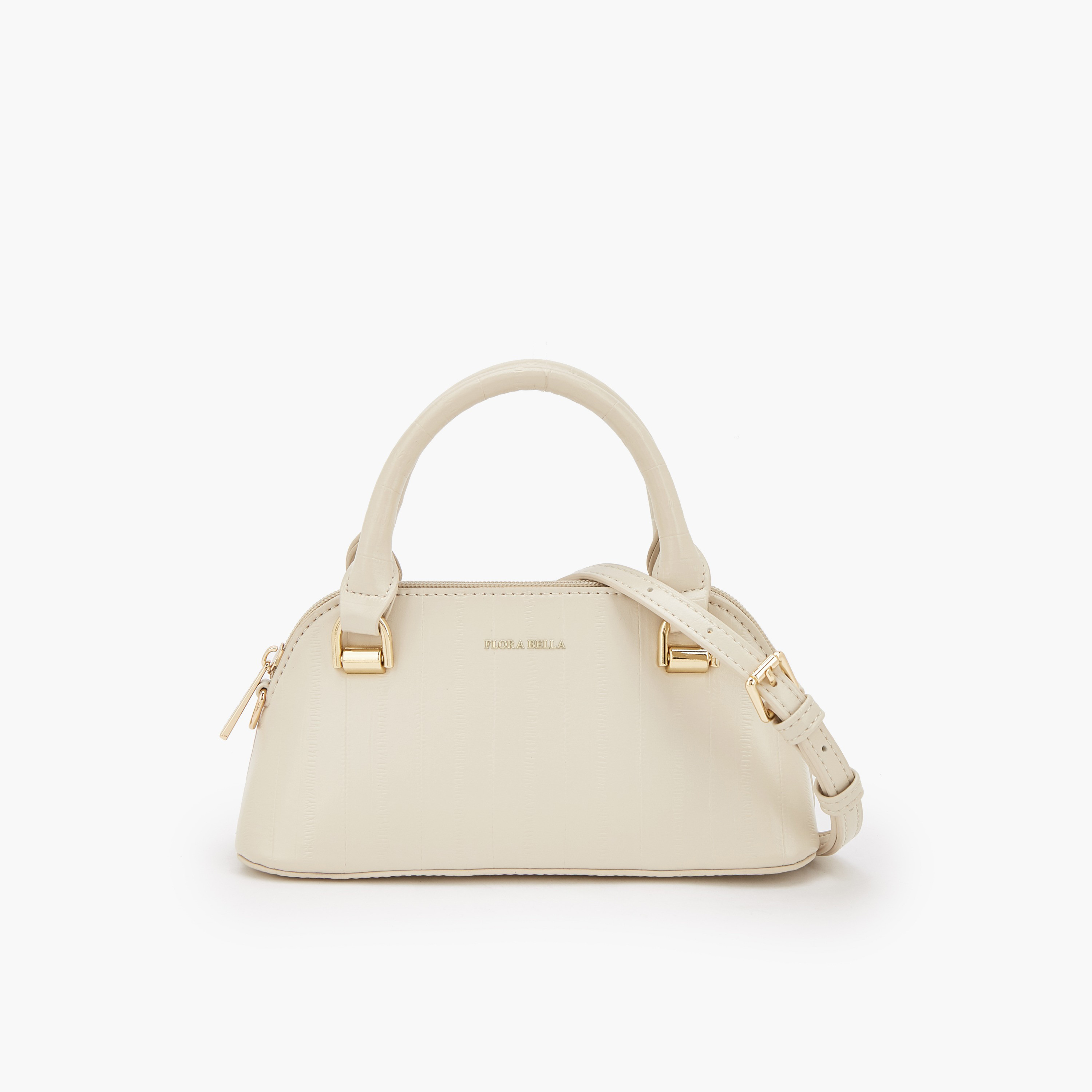 شنطة كروس بودي بارزة الملمس بحزام قابل للفصل من فلورا بيلا-women-bagsandwallets-handbags-image-1