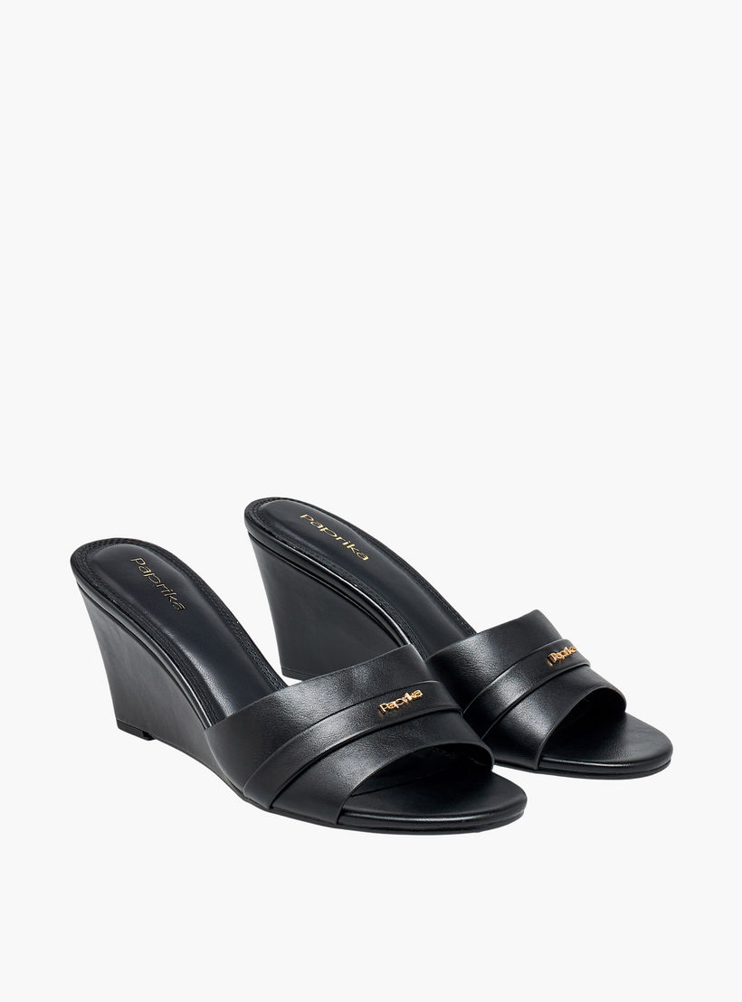 Paprika Women Slip-On Wedge Heel Sandals-women-shoes-sandals-heeled-image-1