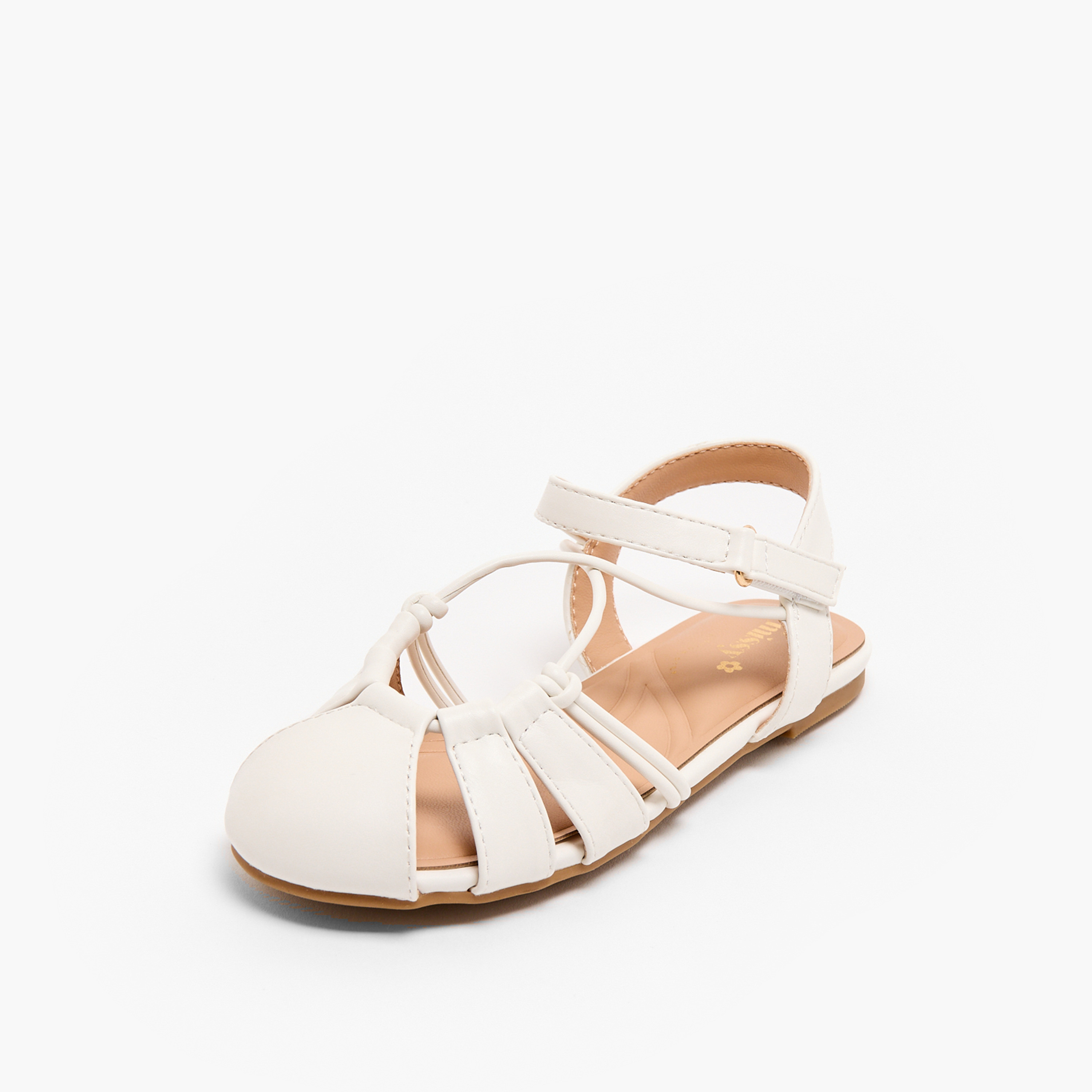 Little Missy Girls Strappy Hook & Loop Sandals-girls-shoes-sandals-image-8