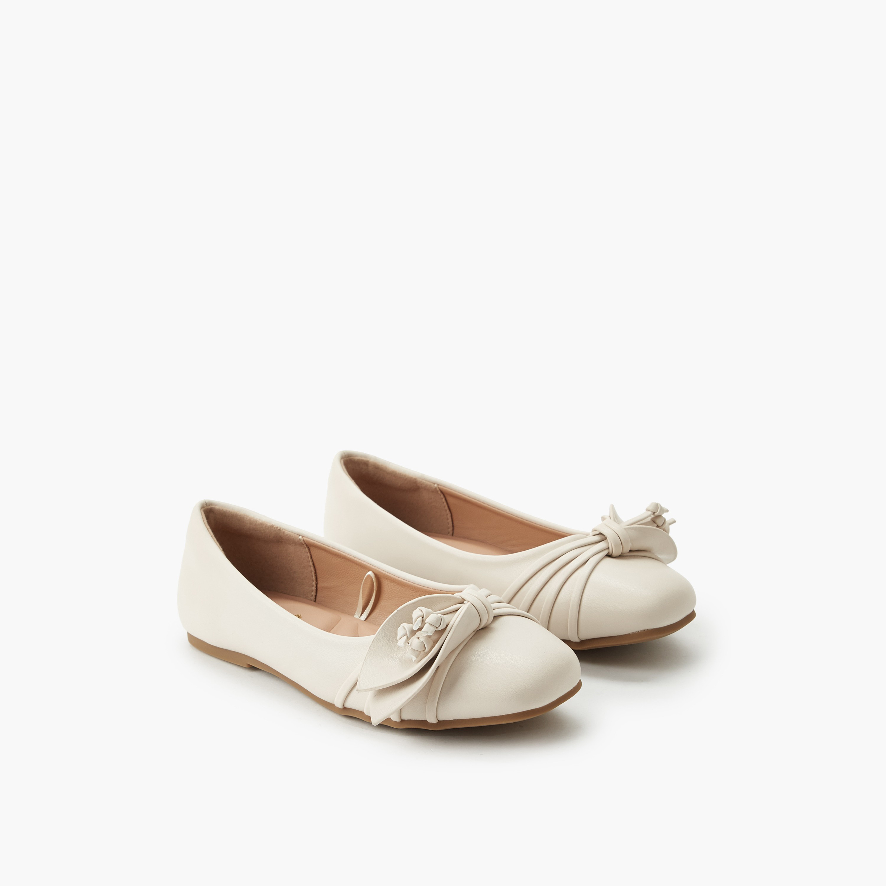 Little Missy Girls Slip-On Ballerina Shoes-girls-shoes-ballerinas-image-1
