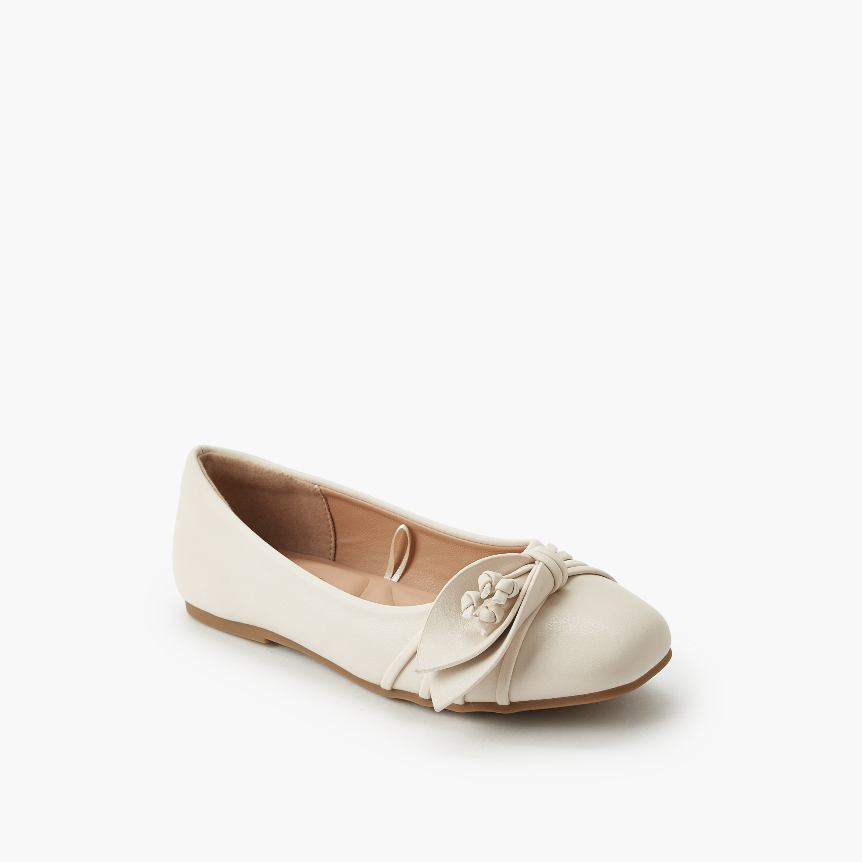 Little Missy Girls Slip-On Ballerina Shoes-girls-shoes-ballerinas-image-2