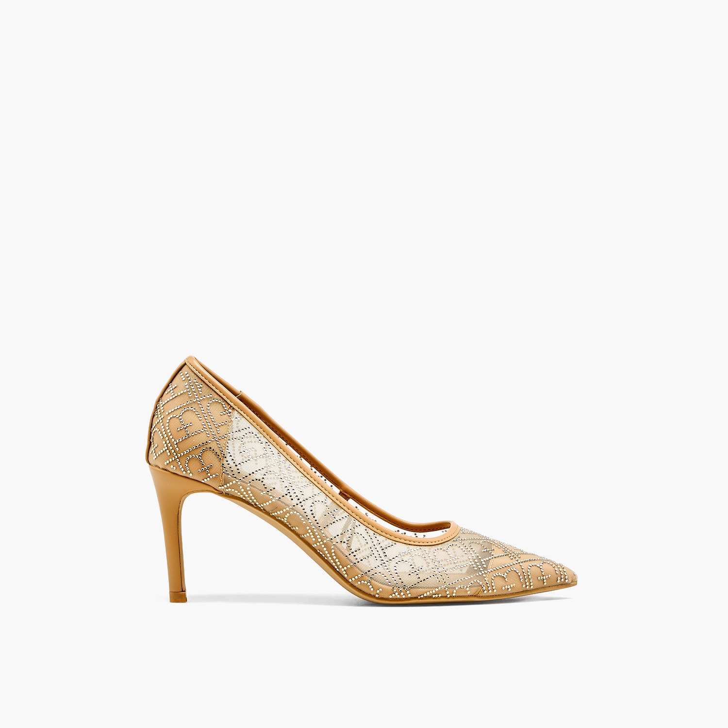 حذاء مزين سهل الارتداء بمقدمة مدببة للنساء من فلورا بيلا-women-shoes-sandals-heeled-image-3