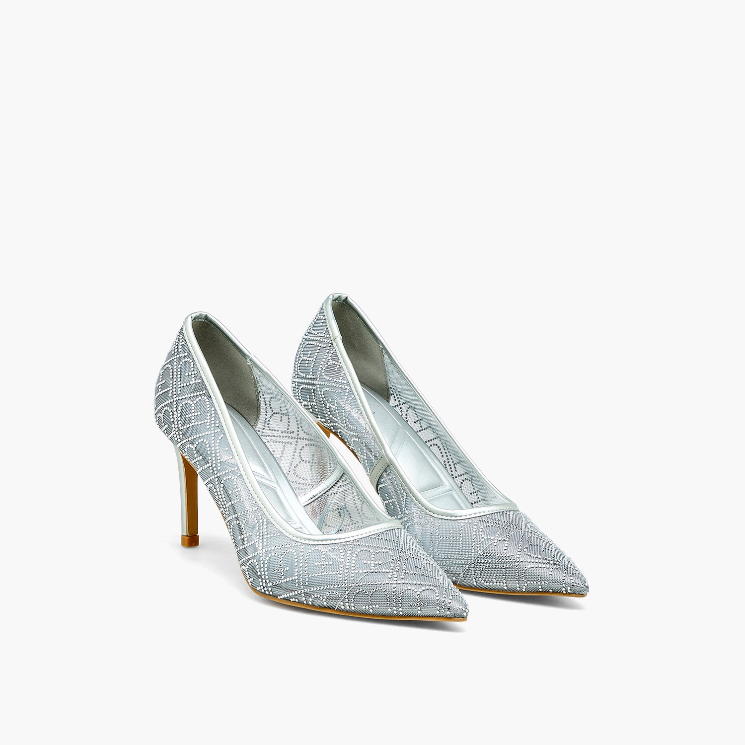 حذاء مزين سهل الارتداء بمقدمة مدببة للنساء من فلورا بيلا-women-shoes-sandals-heeled-image-1
