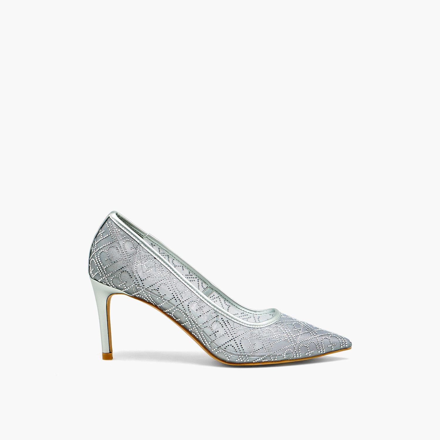 حذاء مزين سهل الارتداء بمقدمة مدببة للنساء من فلورا بيلا-women-shoes-sandals-heeled-image-3