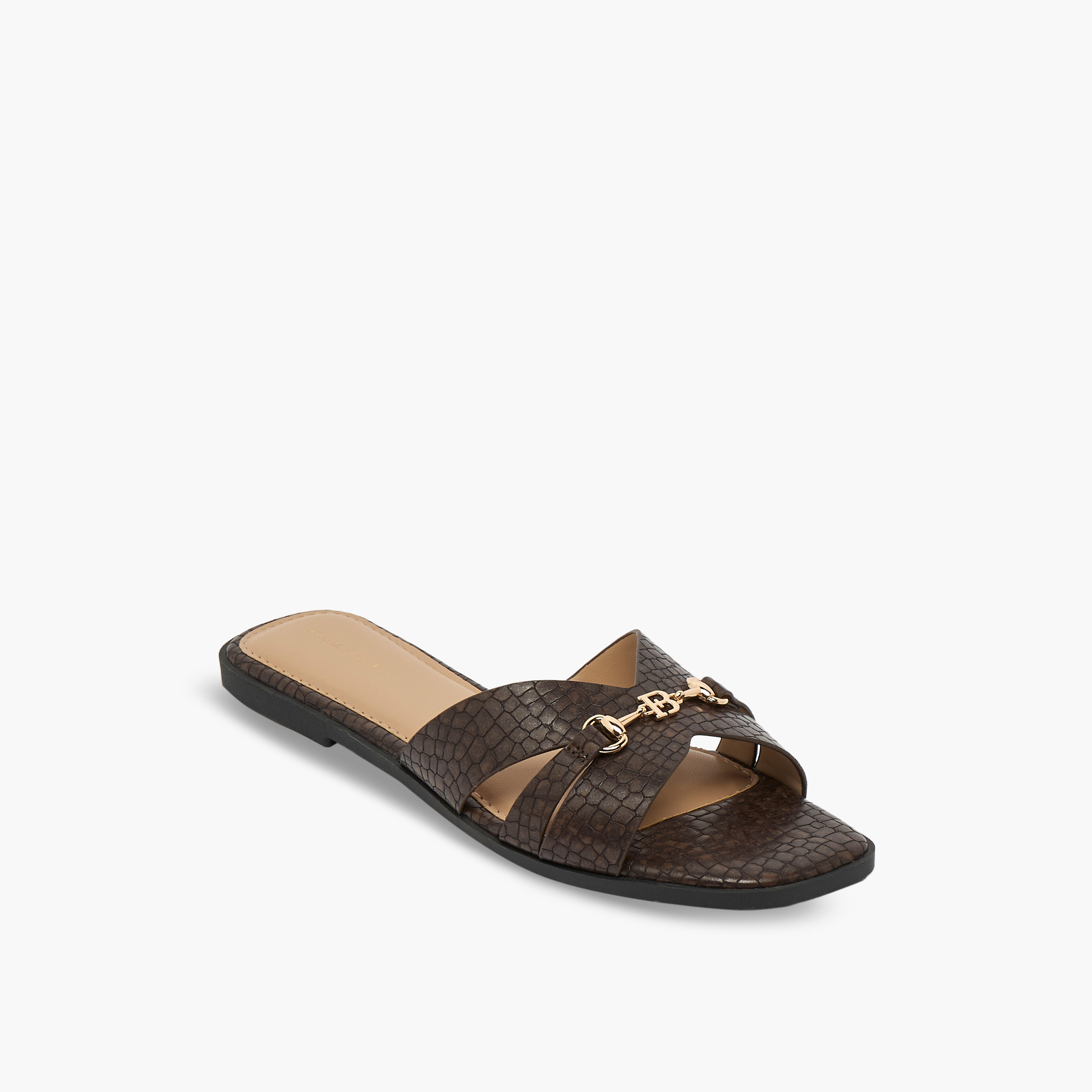 صندل بأحزمة متقاطعة للنساء من فلورا بيلا-women-shoes-flats-sandals-image-2