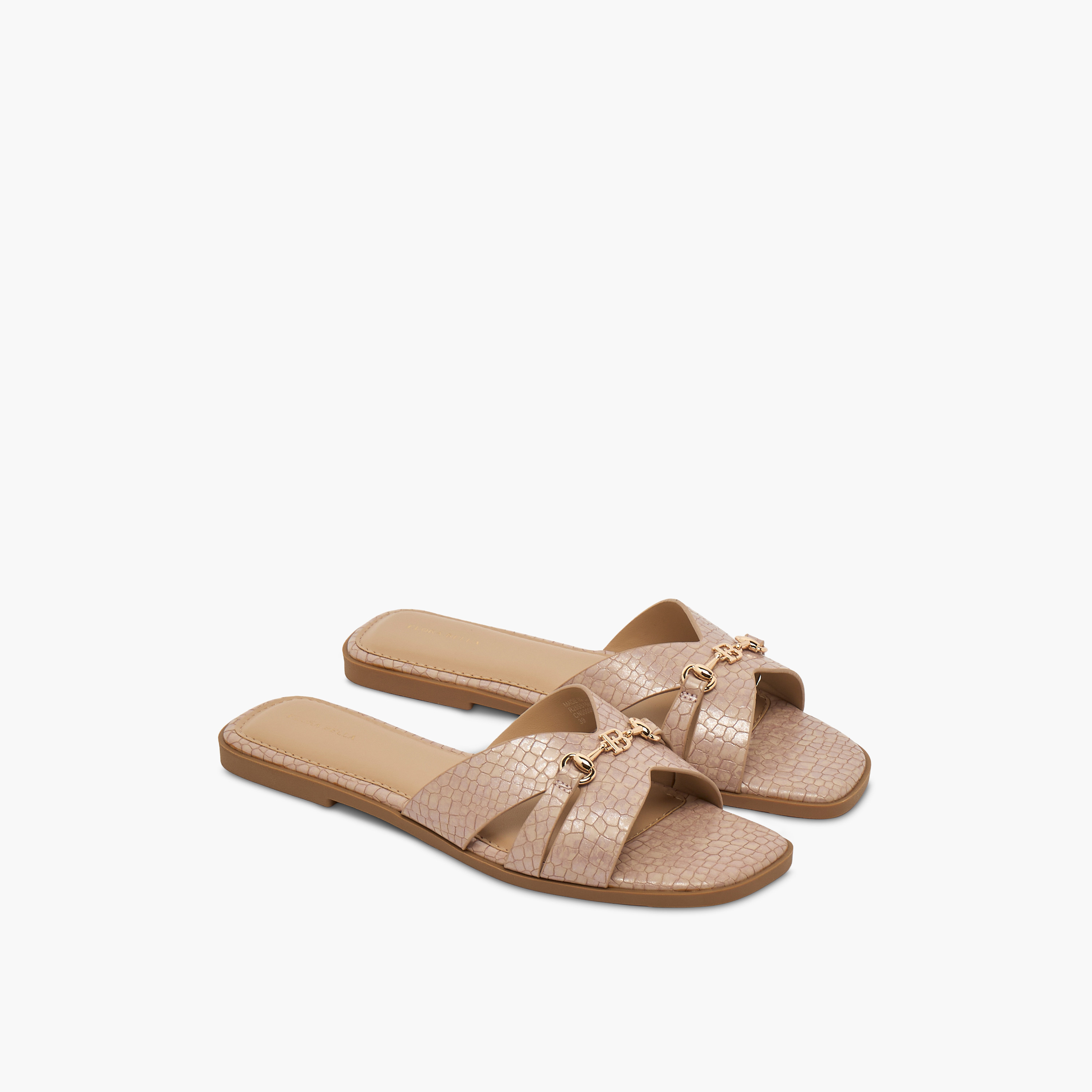 Flora Bella Women Cross Strap Slide Sandals-women-shoes-flats-sandals-image-1