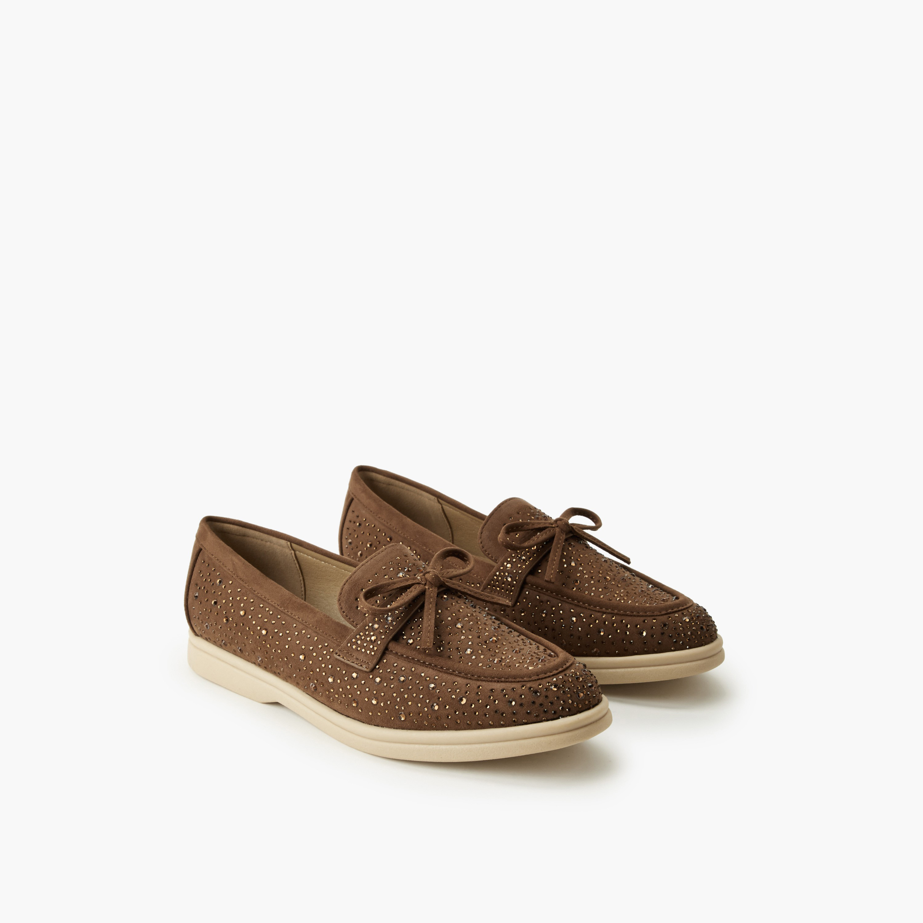 حذاء سهل الارتداء مزين للنساء من رينزو روجاني-women-shoes-flats-loafers-image-1