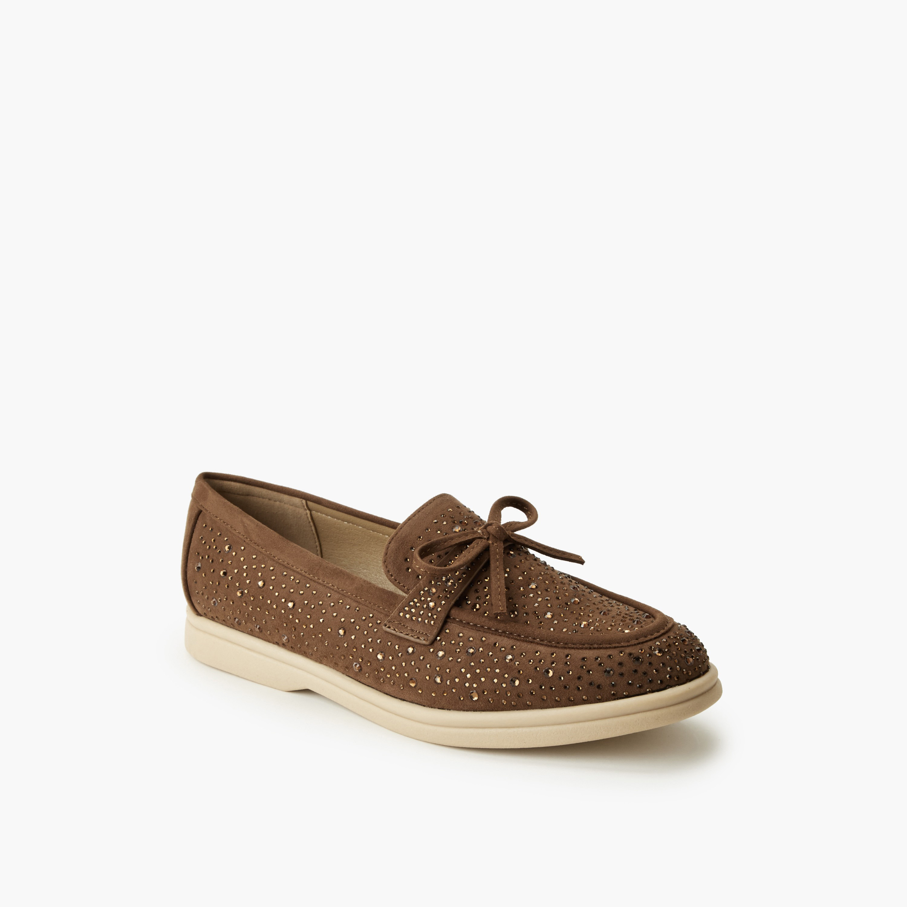 حذاء سهل الارتداء مزين للنساء من رينزو روجاني-women-shoes-flats-loafers-image-2