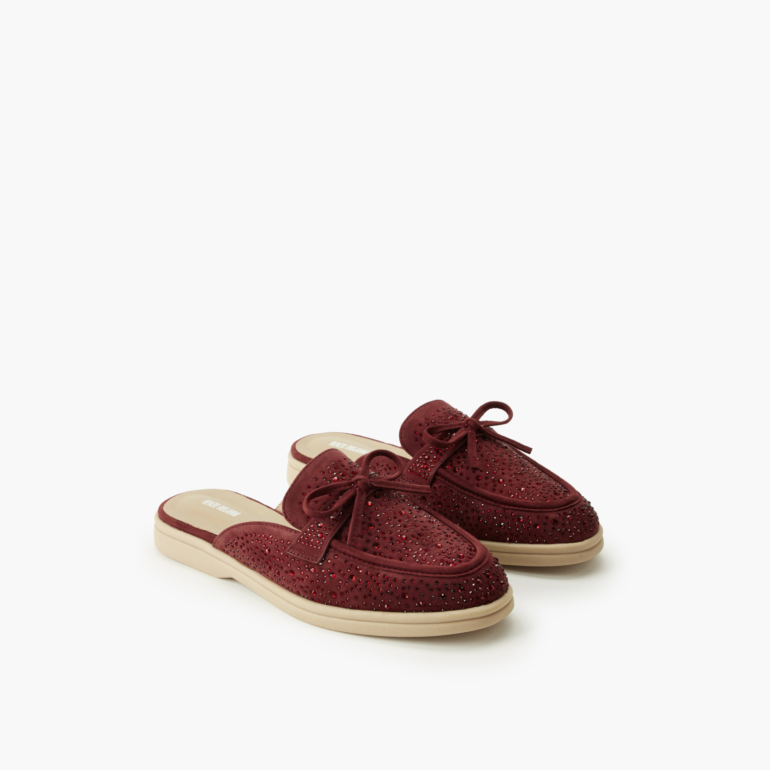 Renzo Ruganni Women Embellished Mules-women-shoes-flats-mules-image-1