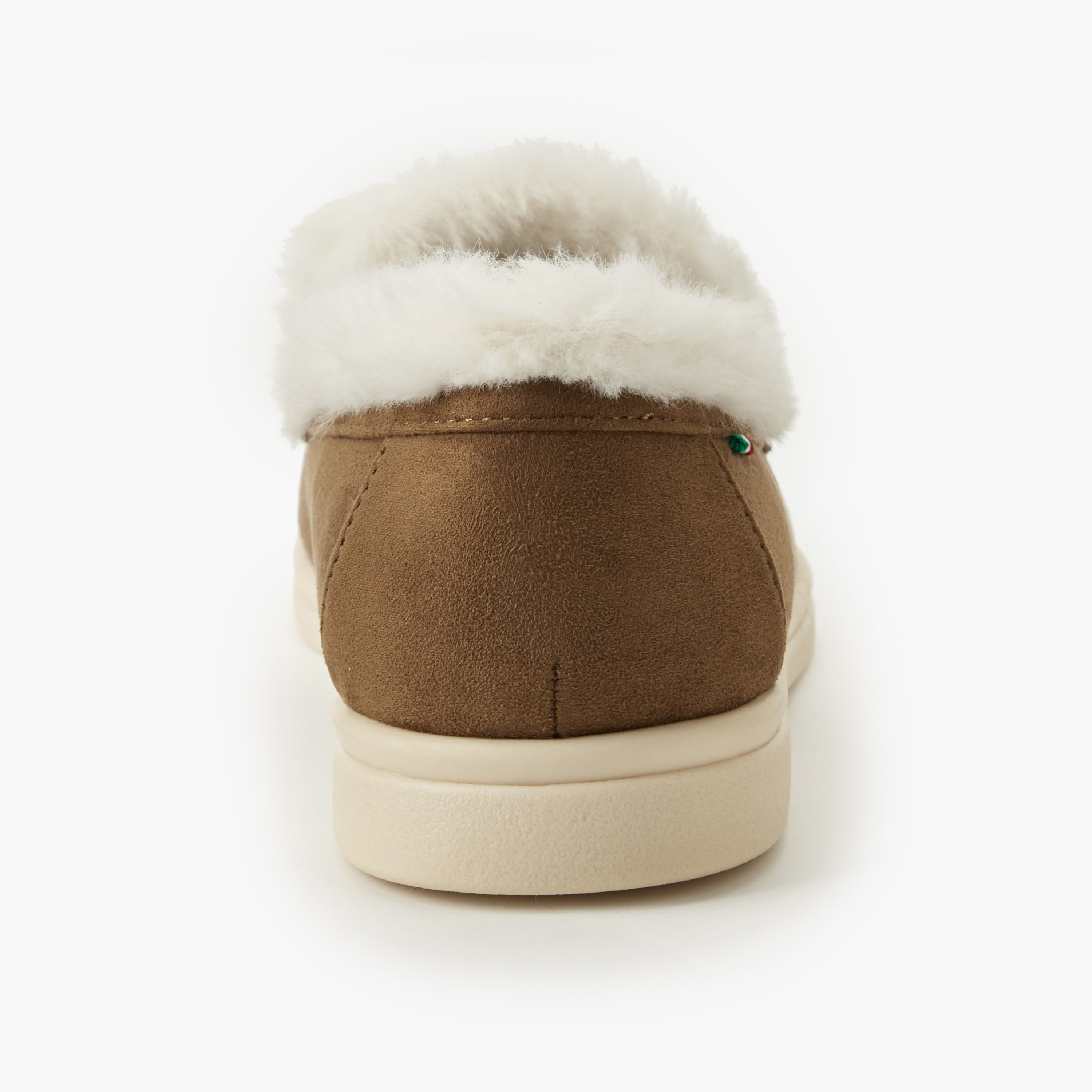 حذاء سهل الارتداء فرو صناعي للنساء من رينزو روجاني-women-shoes-flats-loafers-image-5