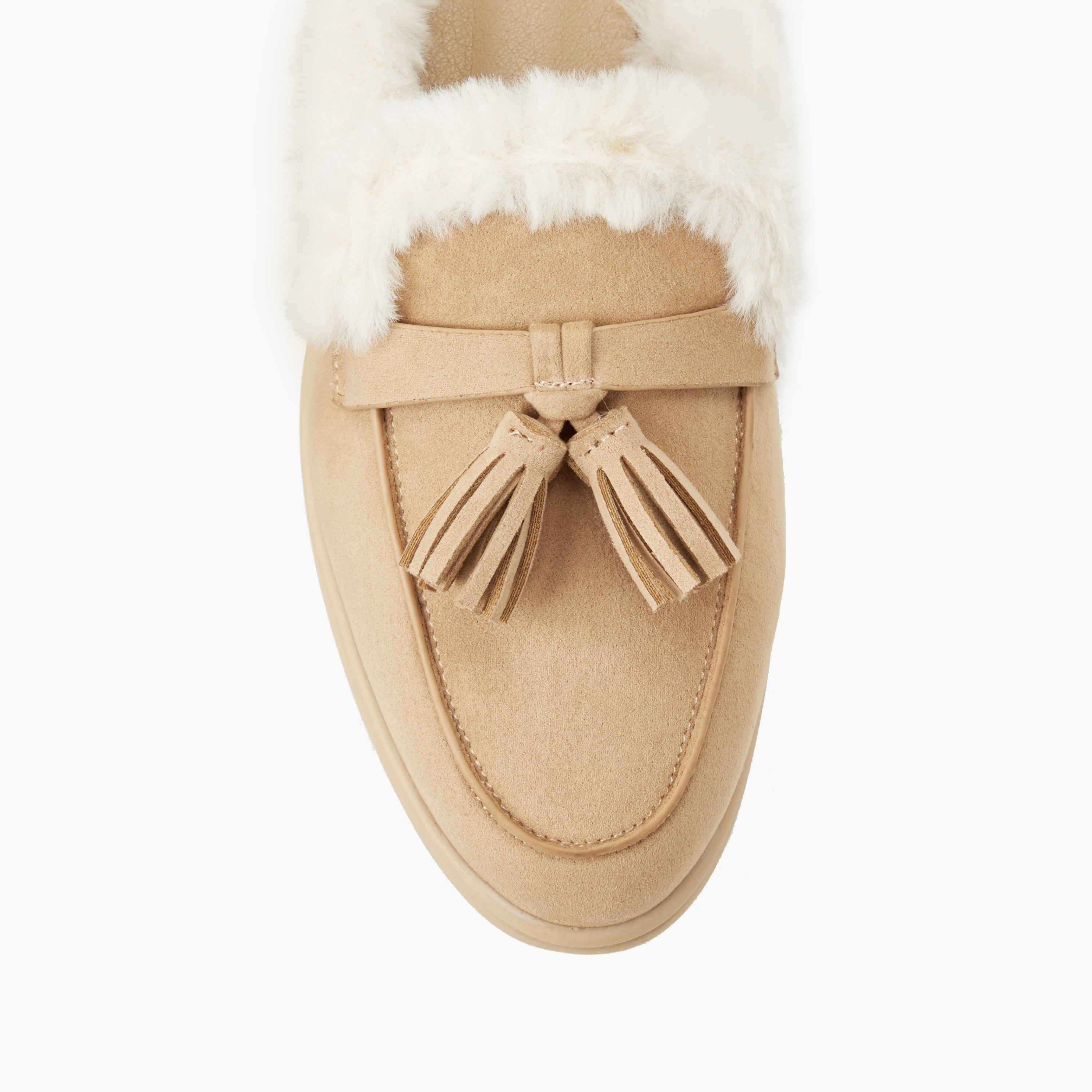 حذاء ميول فرو صناعي للنساء من رينزو روجاني-women-shoes-flats-mules-image-4