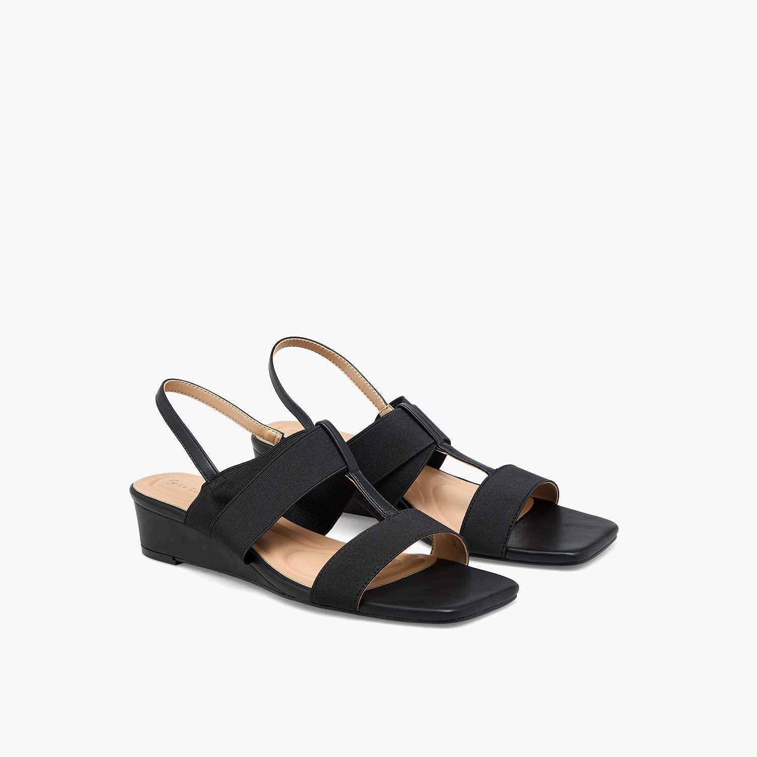 Le Confort Women Square Toe Sandal-women-shoes-sandals-heeled-image-1